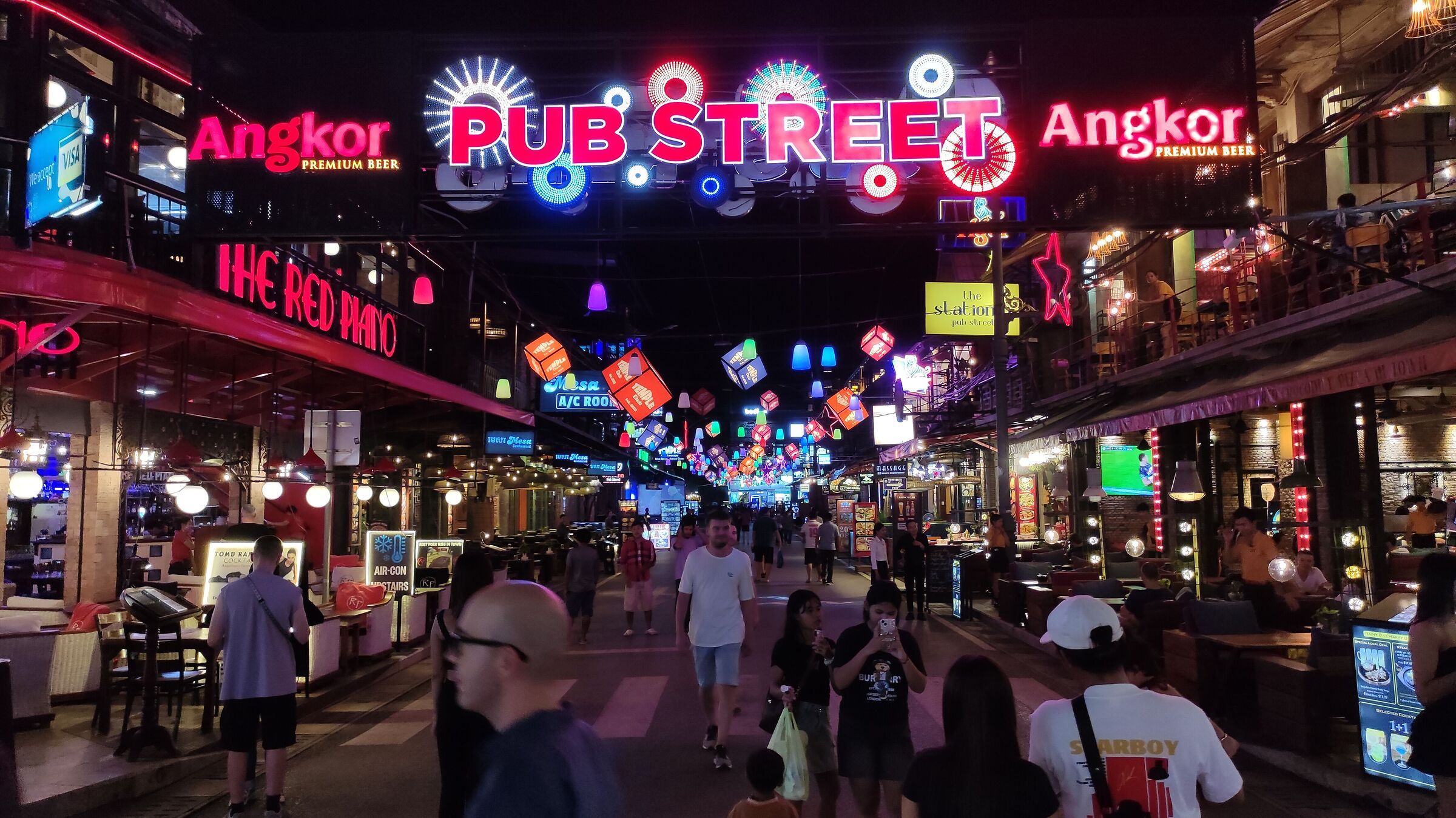 The night in Siem Reap