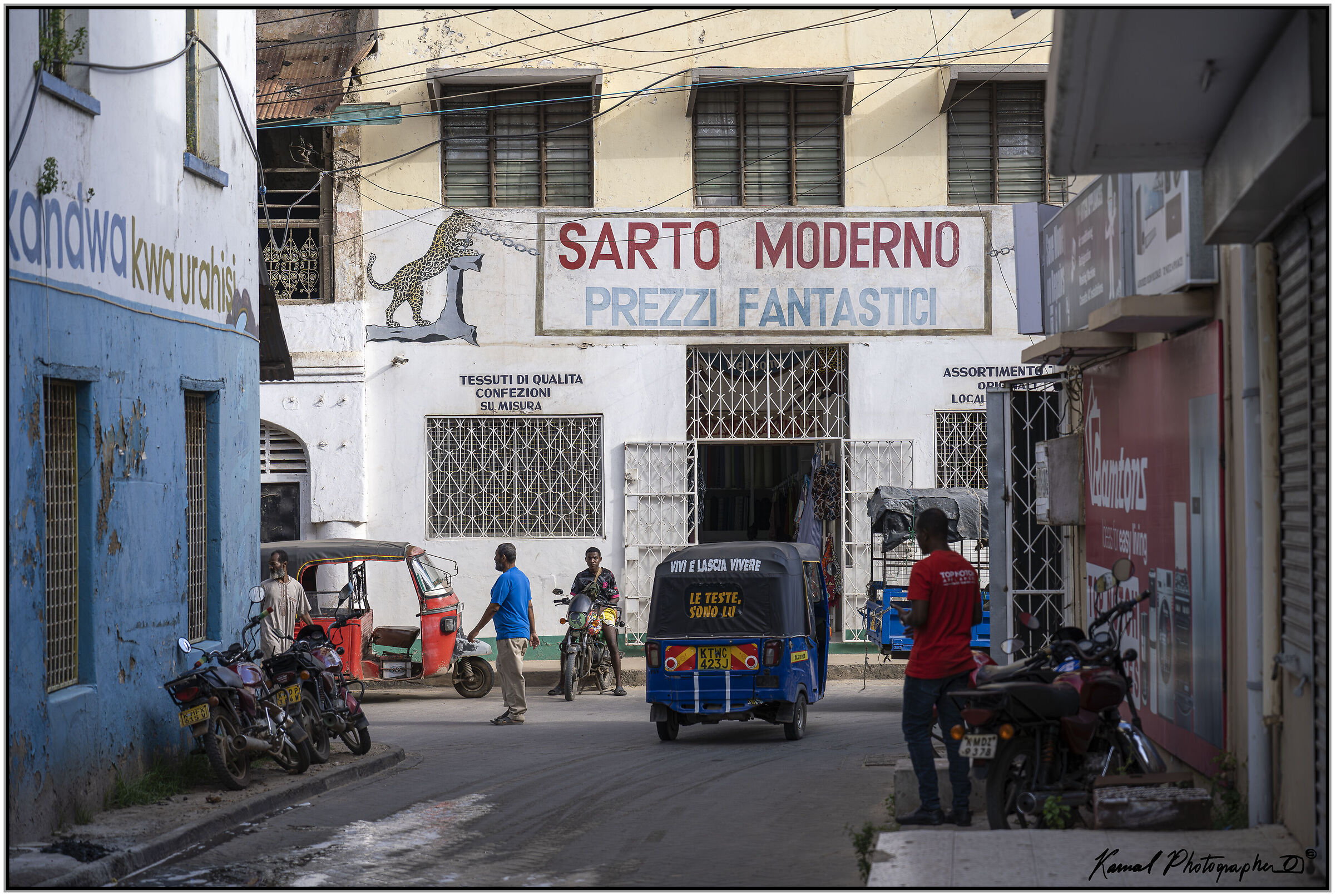On the streets of Stone Town