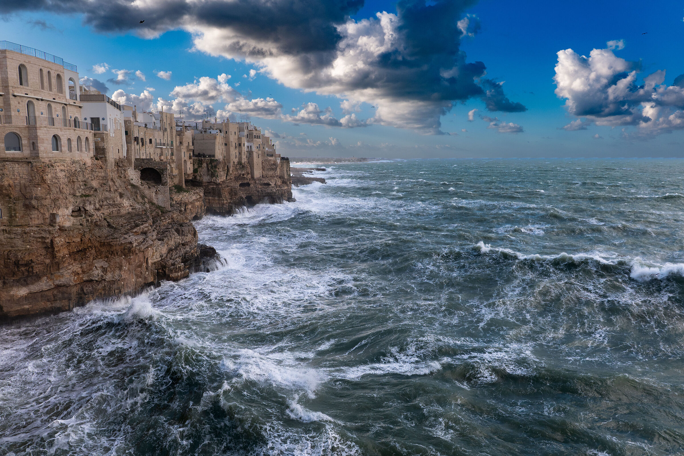 Polignano and the storm 2