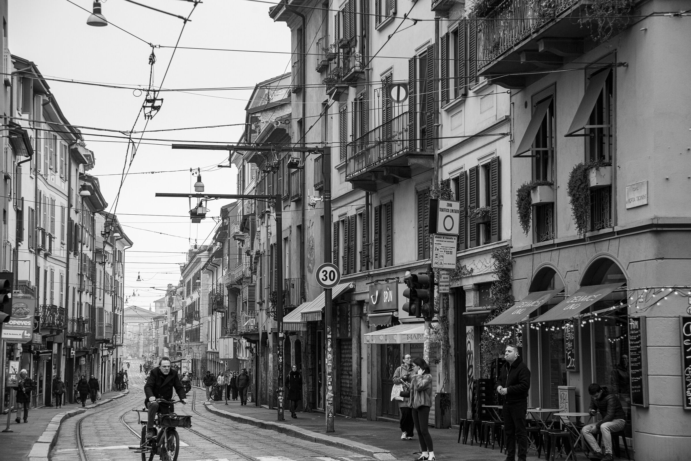 Street Milano, Colonne di San Lorenzo
