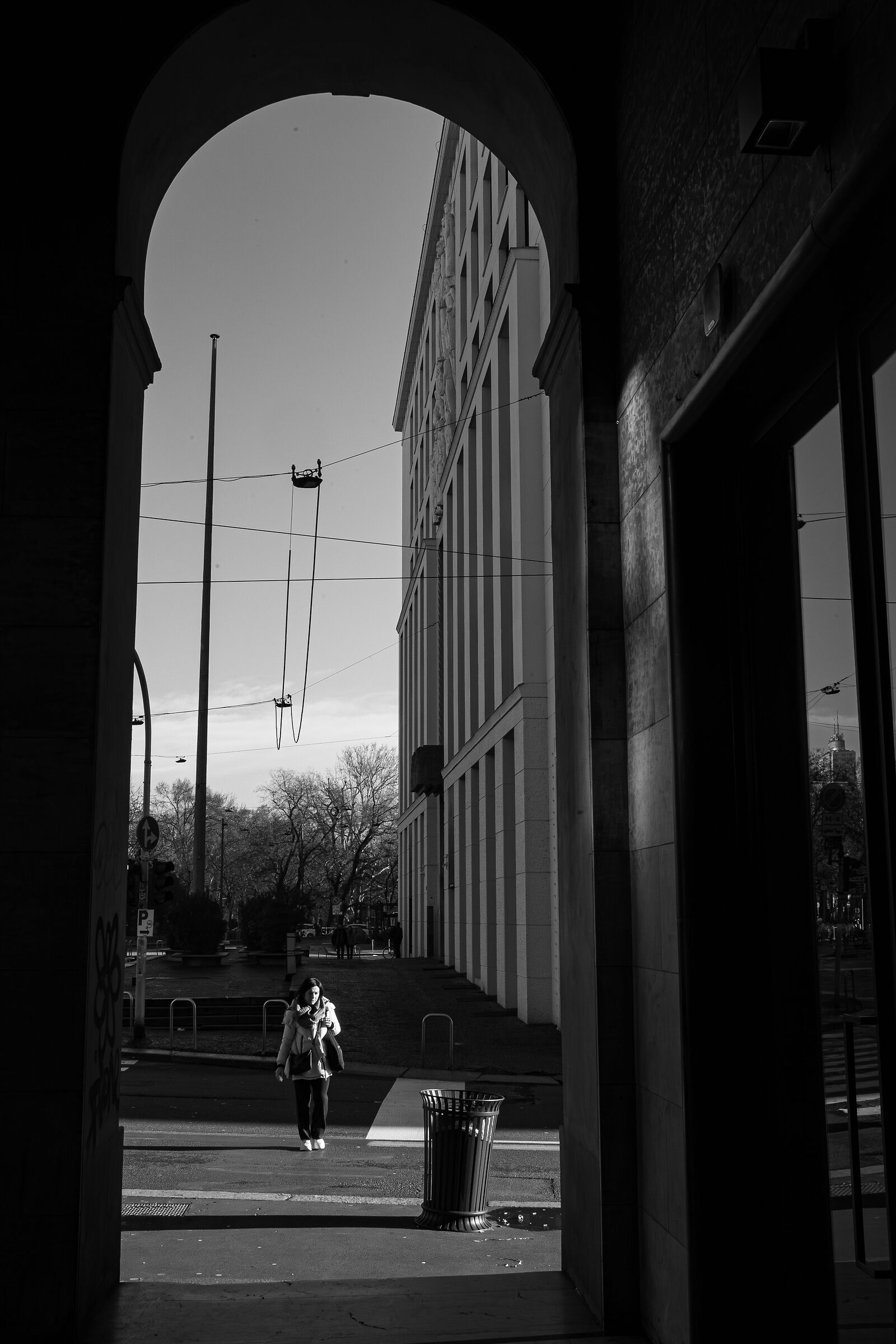 Street Milano, Porta Nuova medievale
