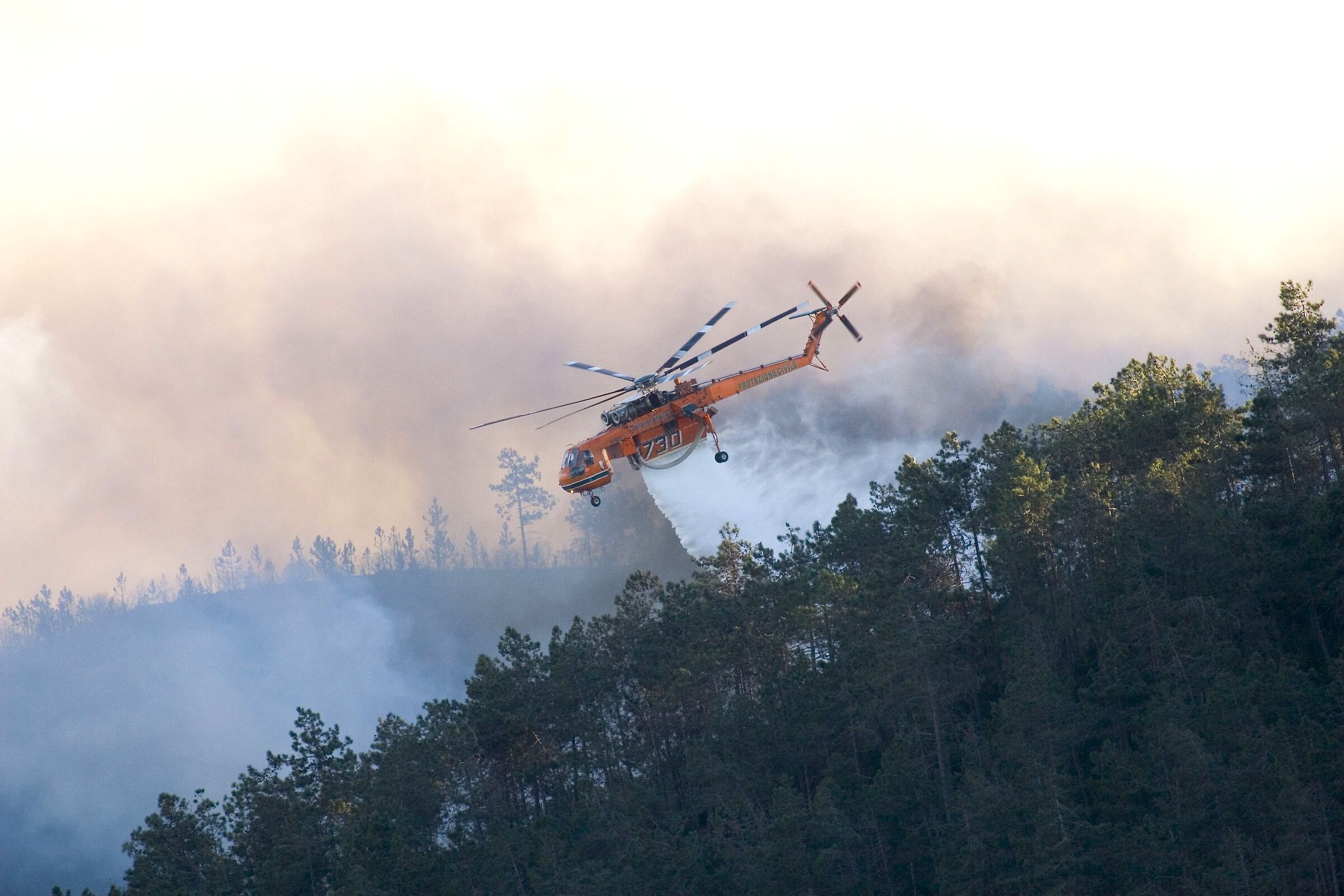 Civil protection helicopter 01