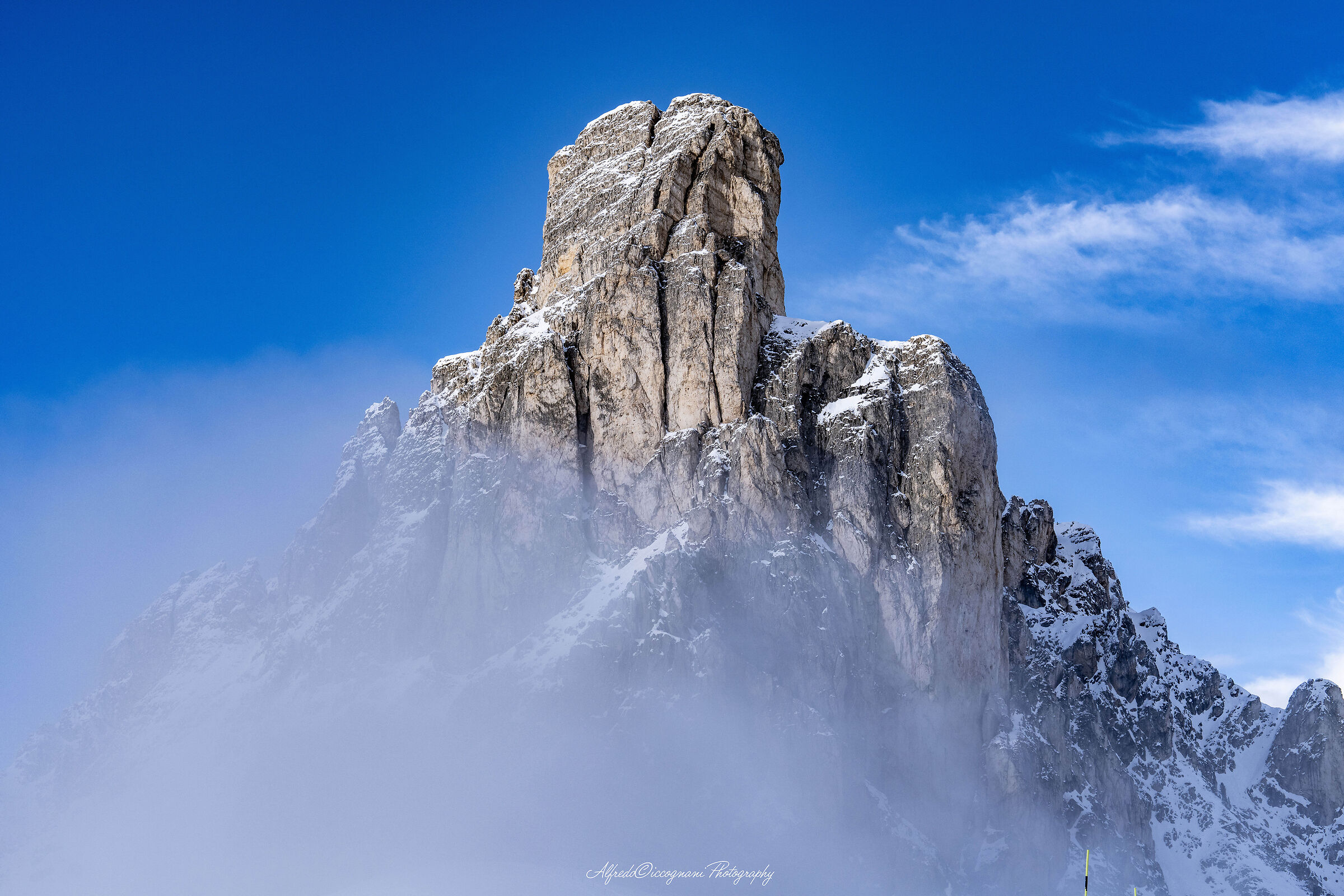 Majestic peak of Nuvolau