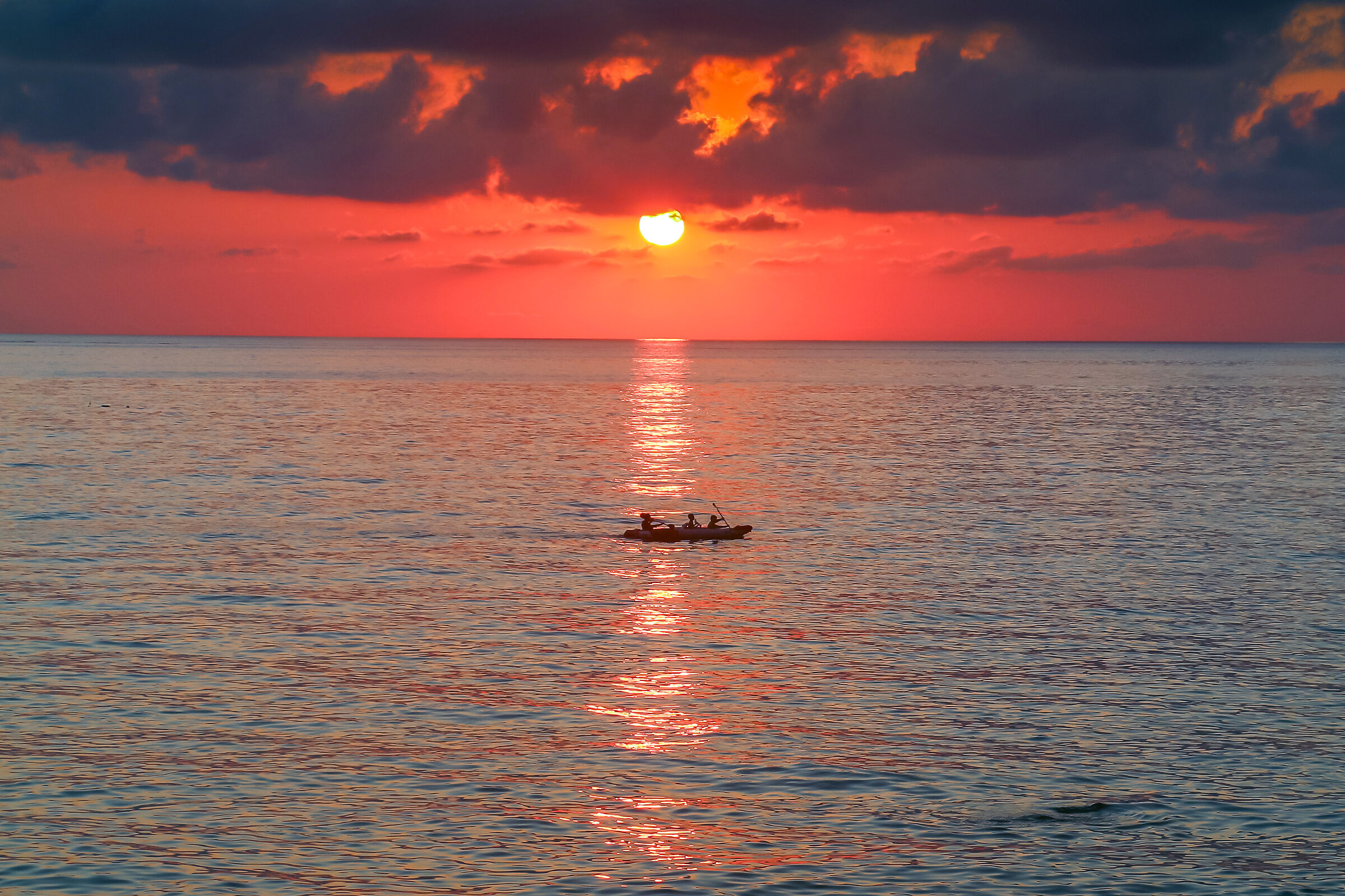 Sunset in Bagnara Calabra...