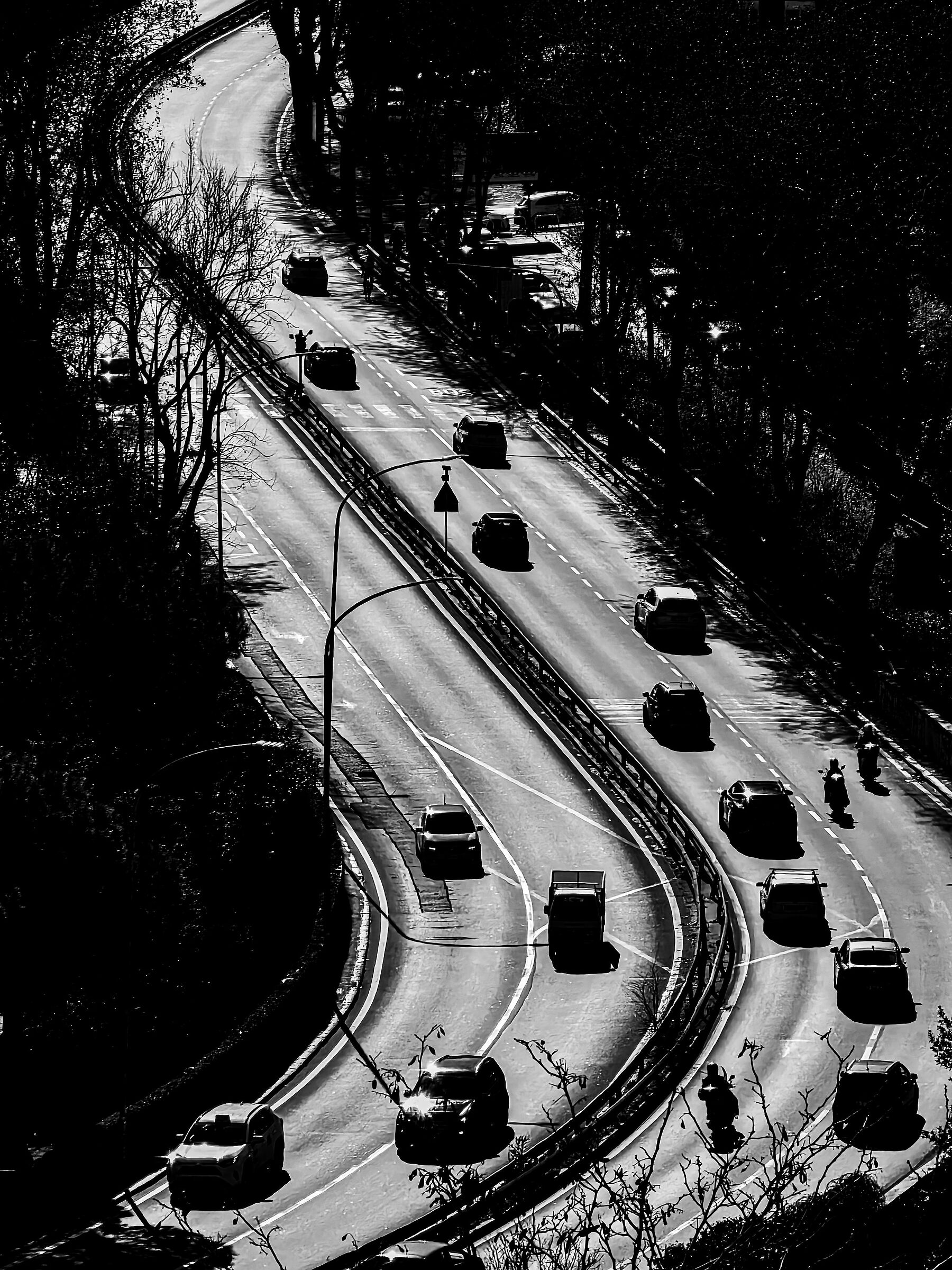 Strade di Roma, una S