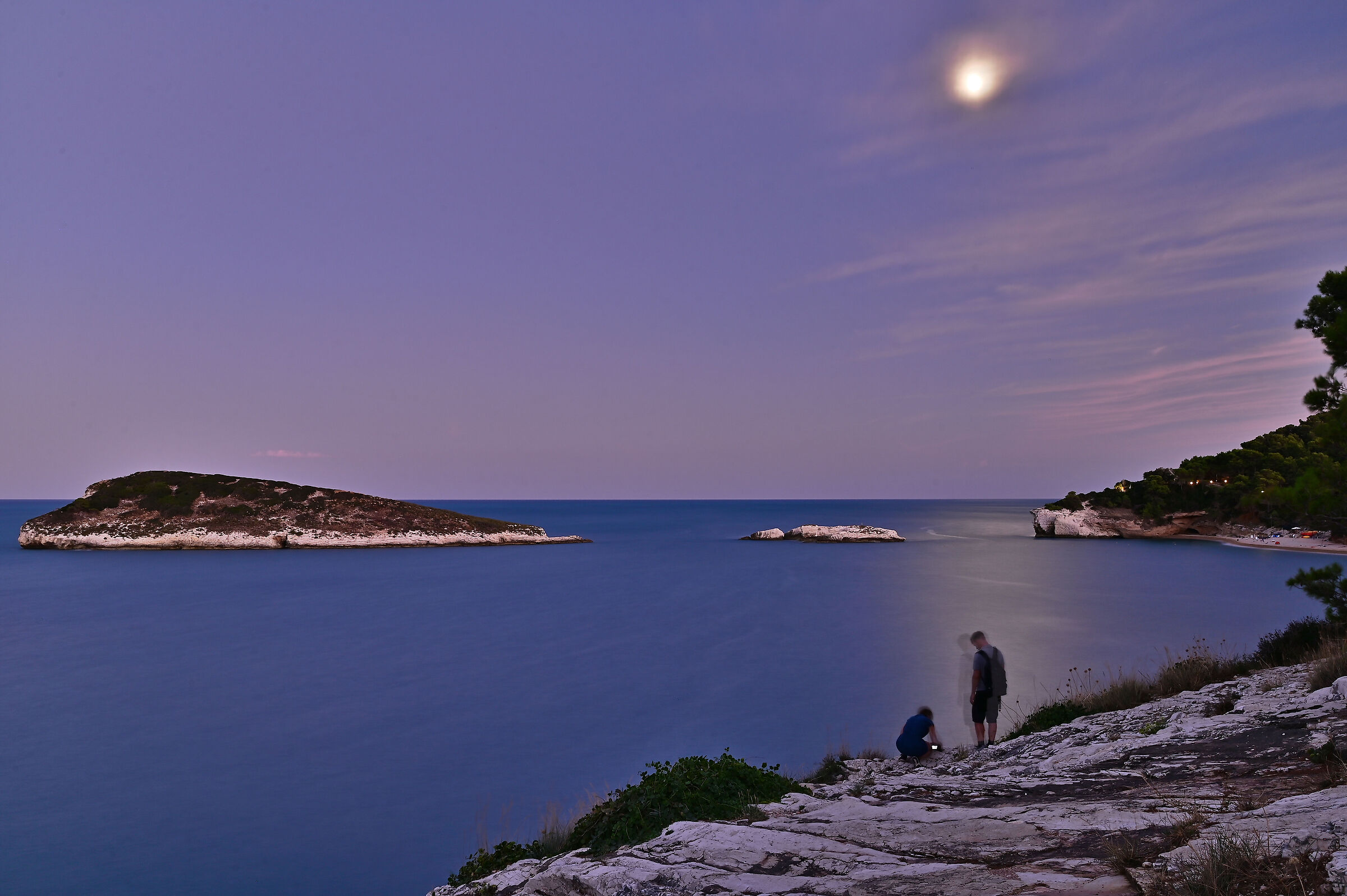 Foto ricordo per fantasmini al chiaro di luna