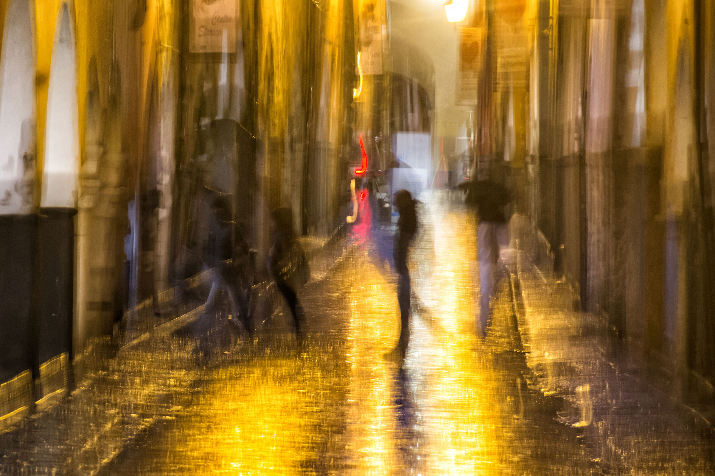 A rainy day in Chiavari
