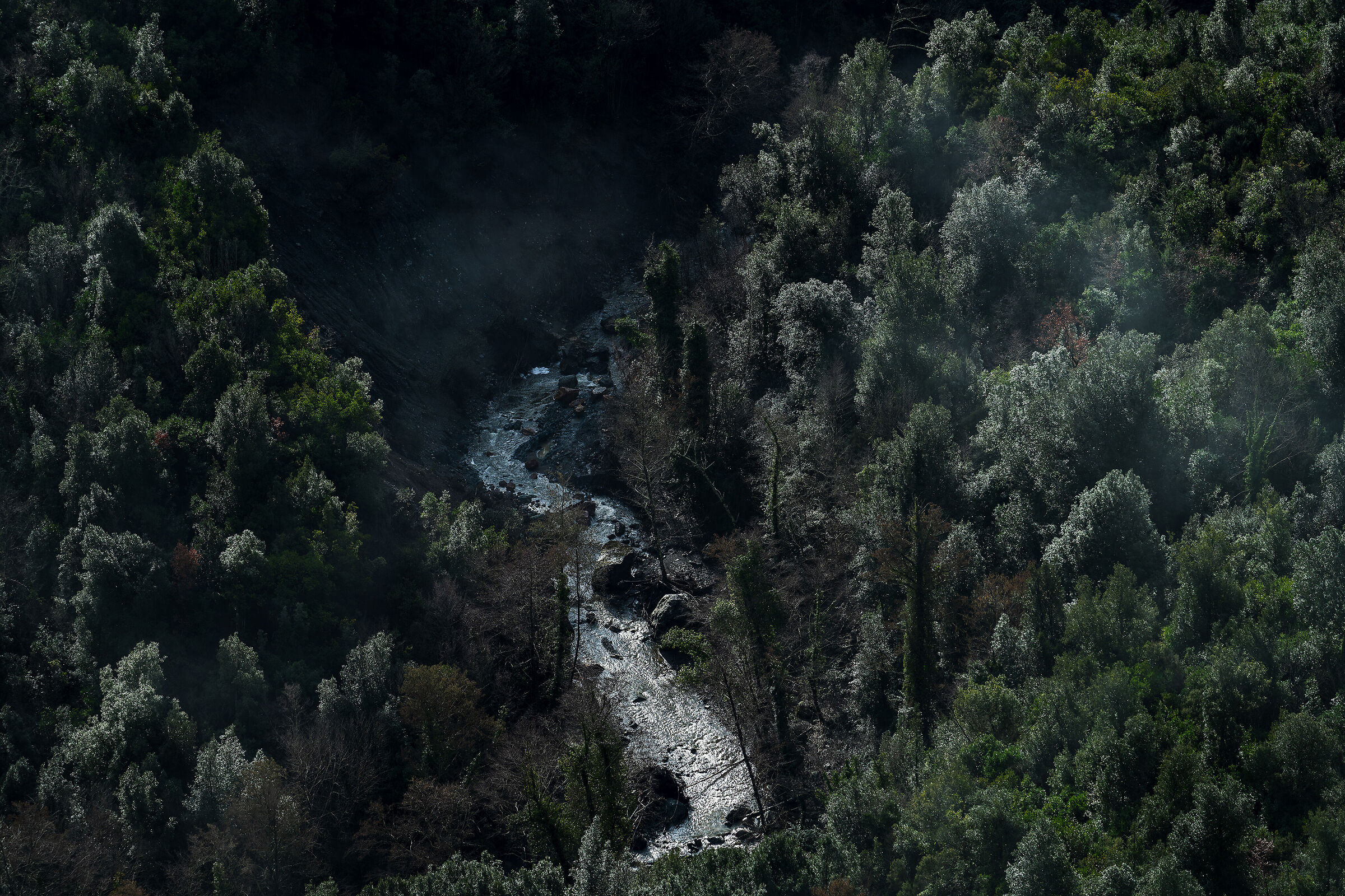 The valley of the Adio Stream