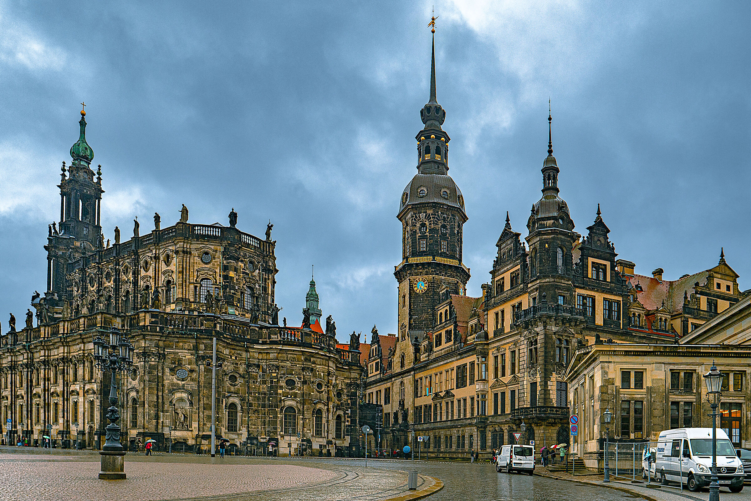 Castello reale e cattedrale (2) - Dresda