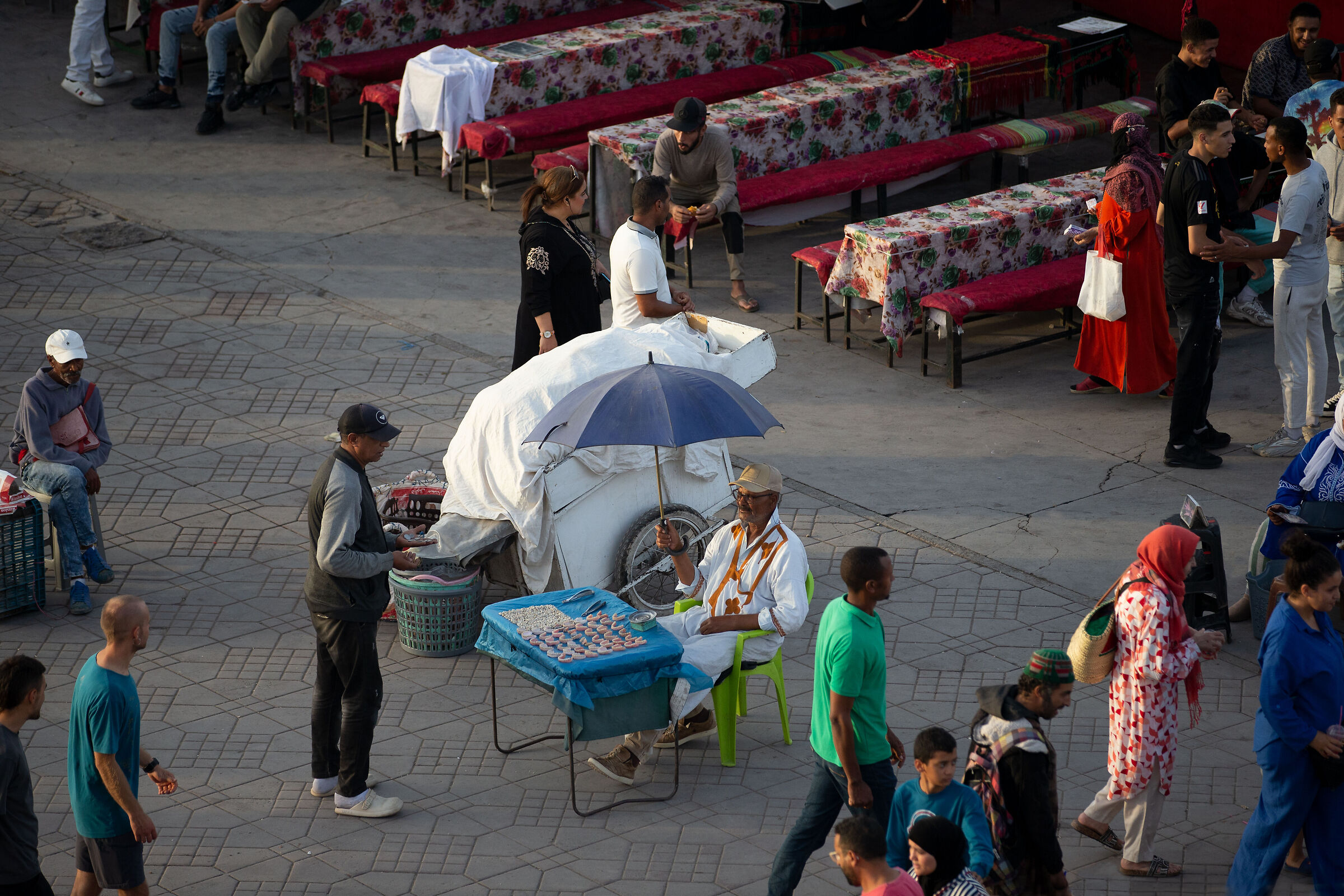 Dentista specializzato sulla piazza di Marrakech