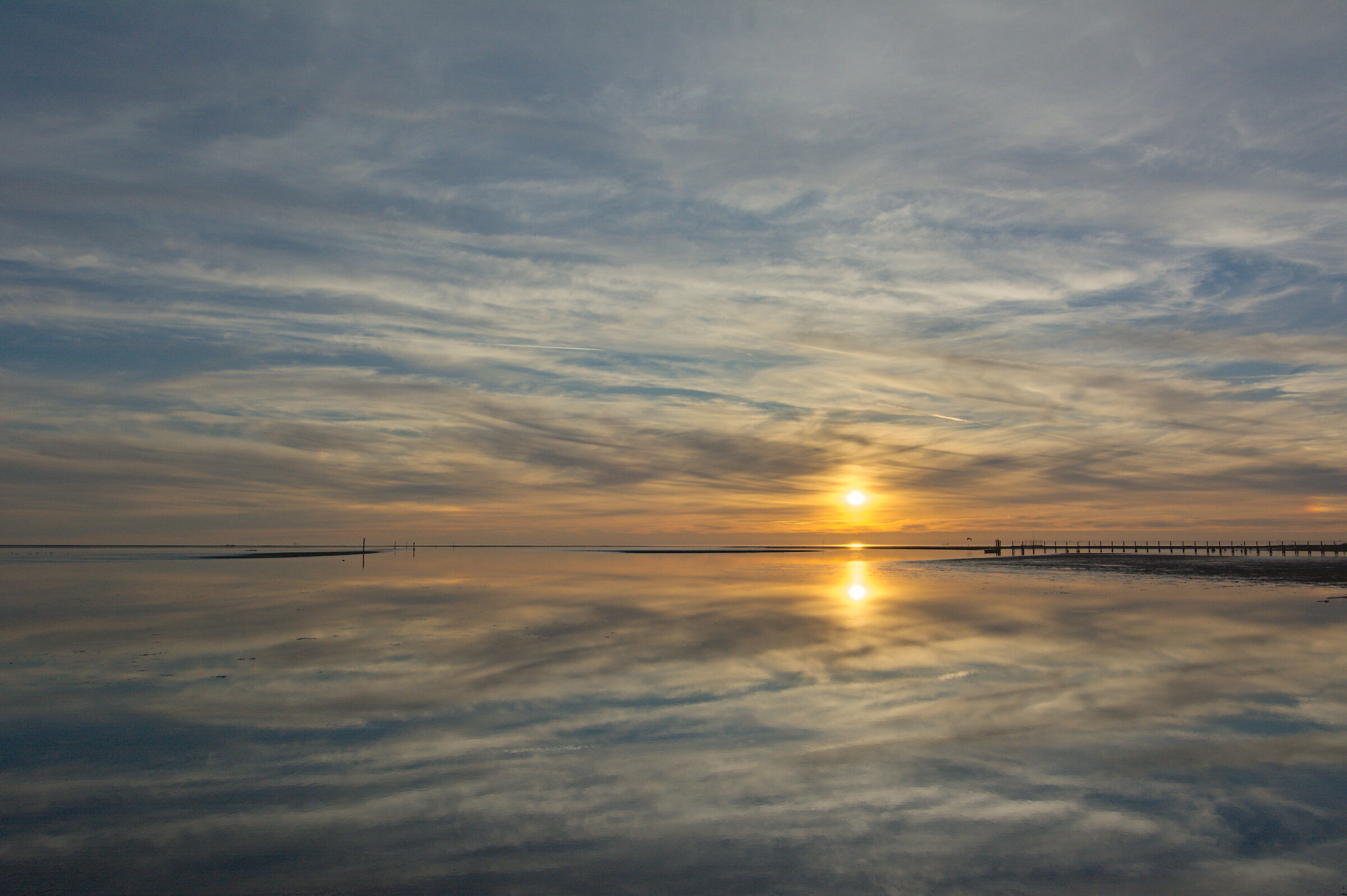 Sunset in Grado
