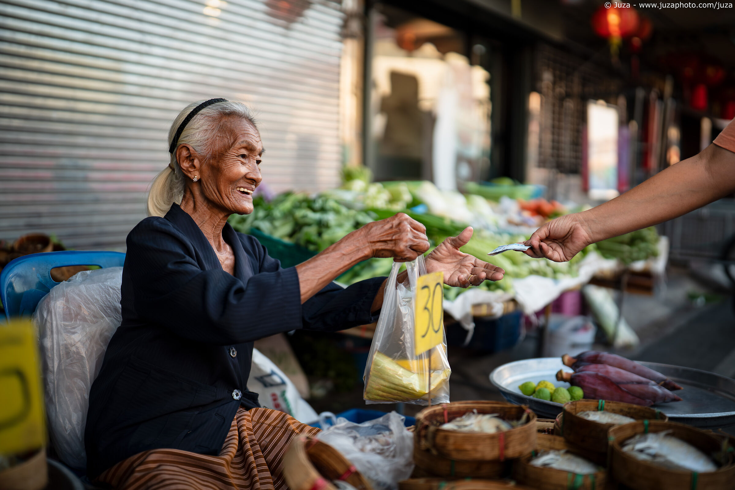 Mercato di Phetchaburi