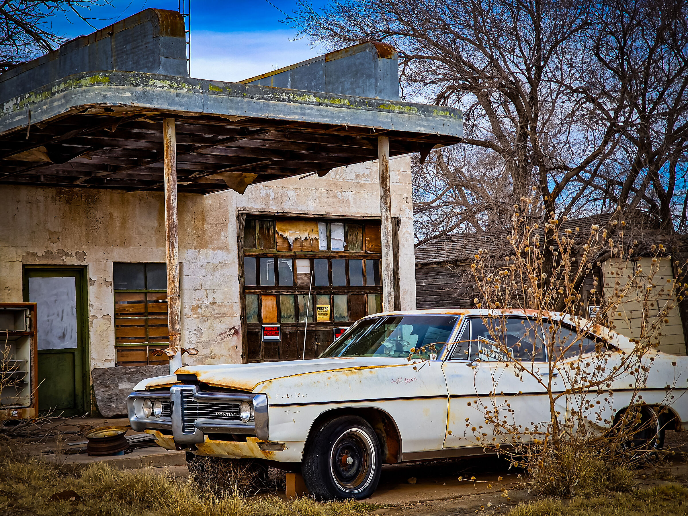 Abandoned Pontiac