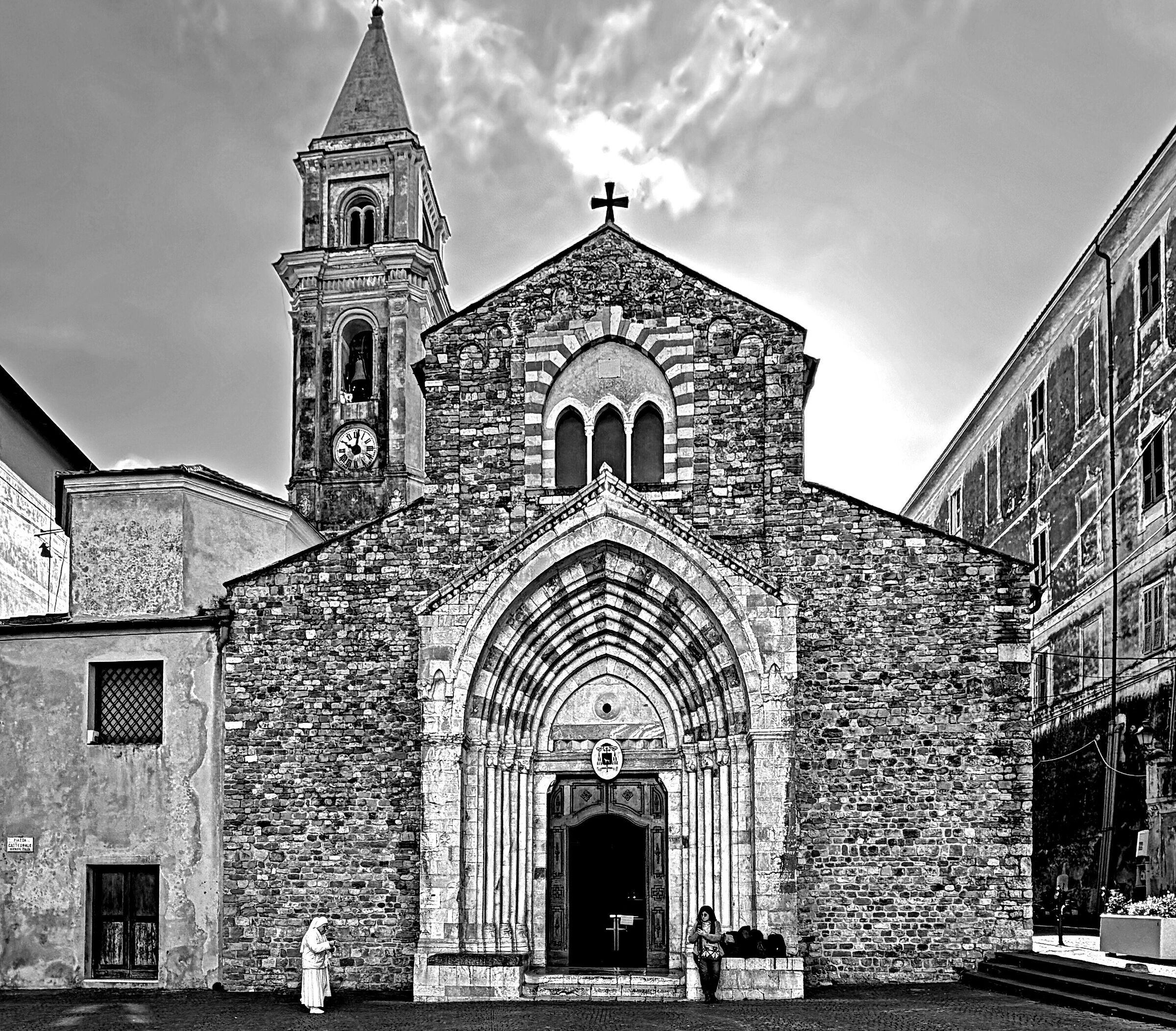 Cathedral of Ventimiglia exterior