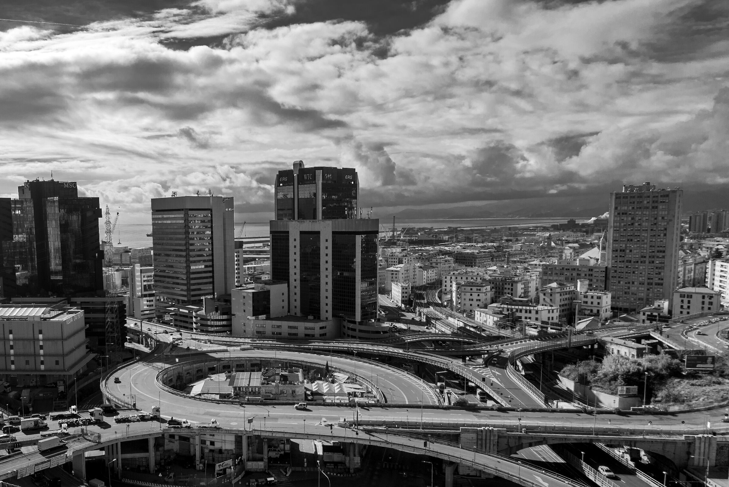 Genoa looking to the West