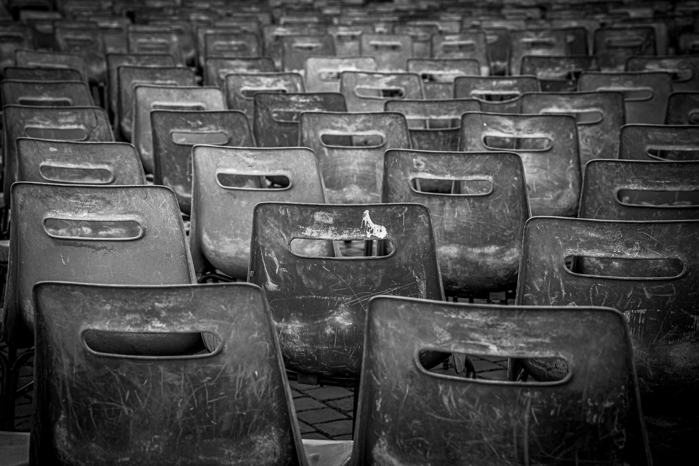 empty chairs
