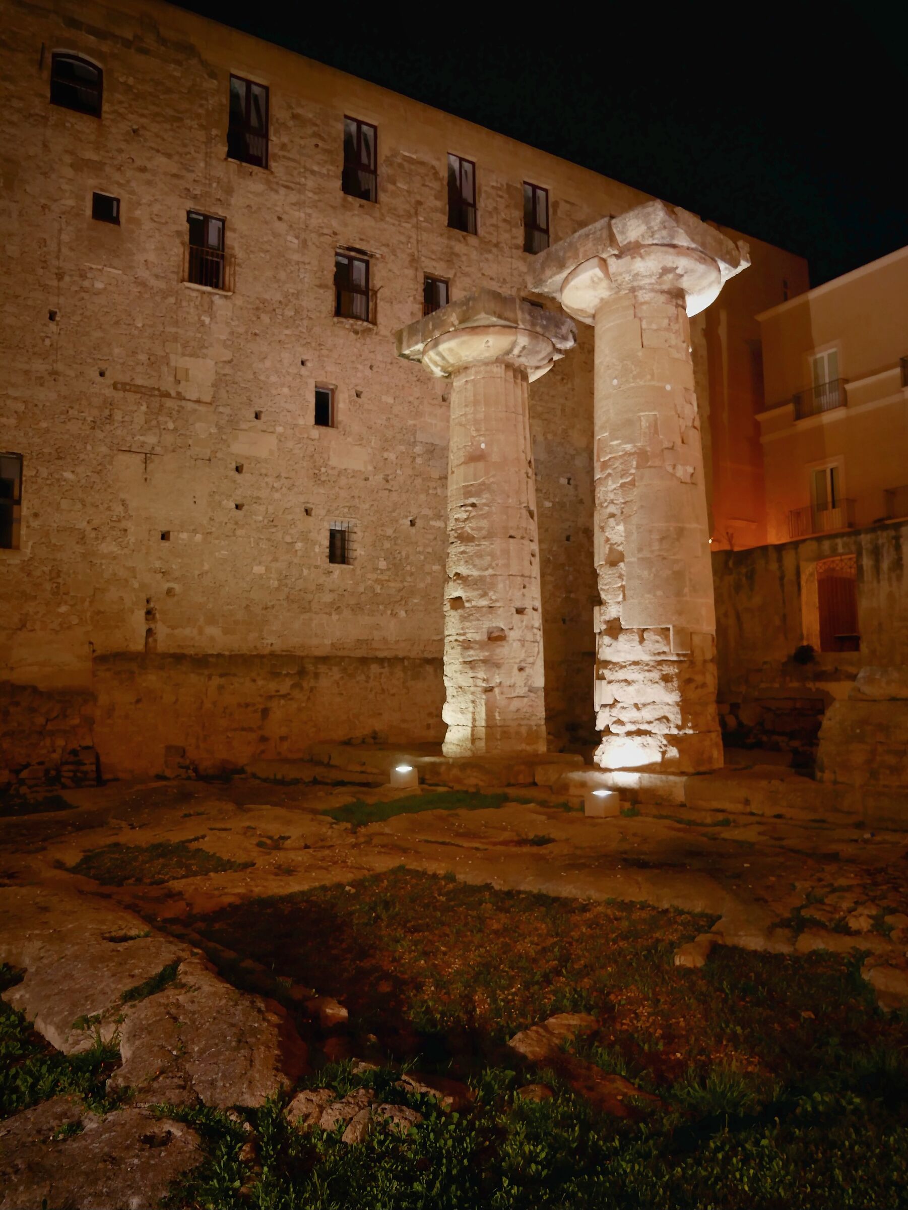Columns of the Doric Temple