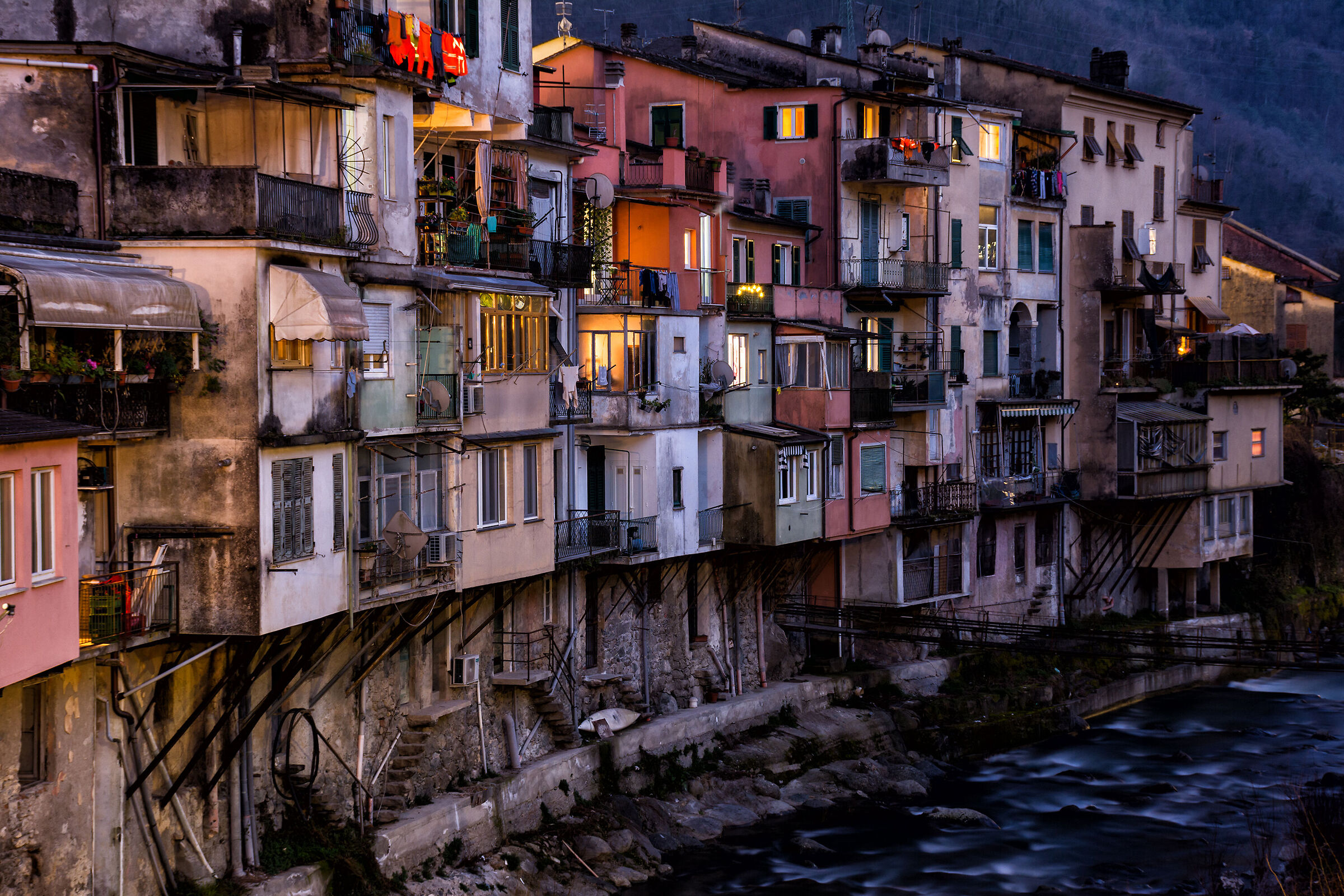 The houses of Borzonasca