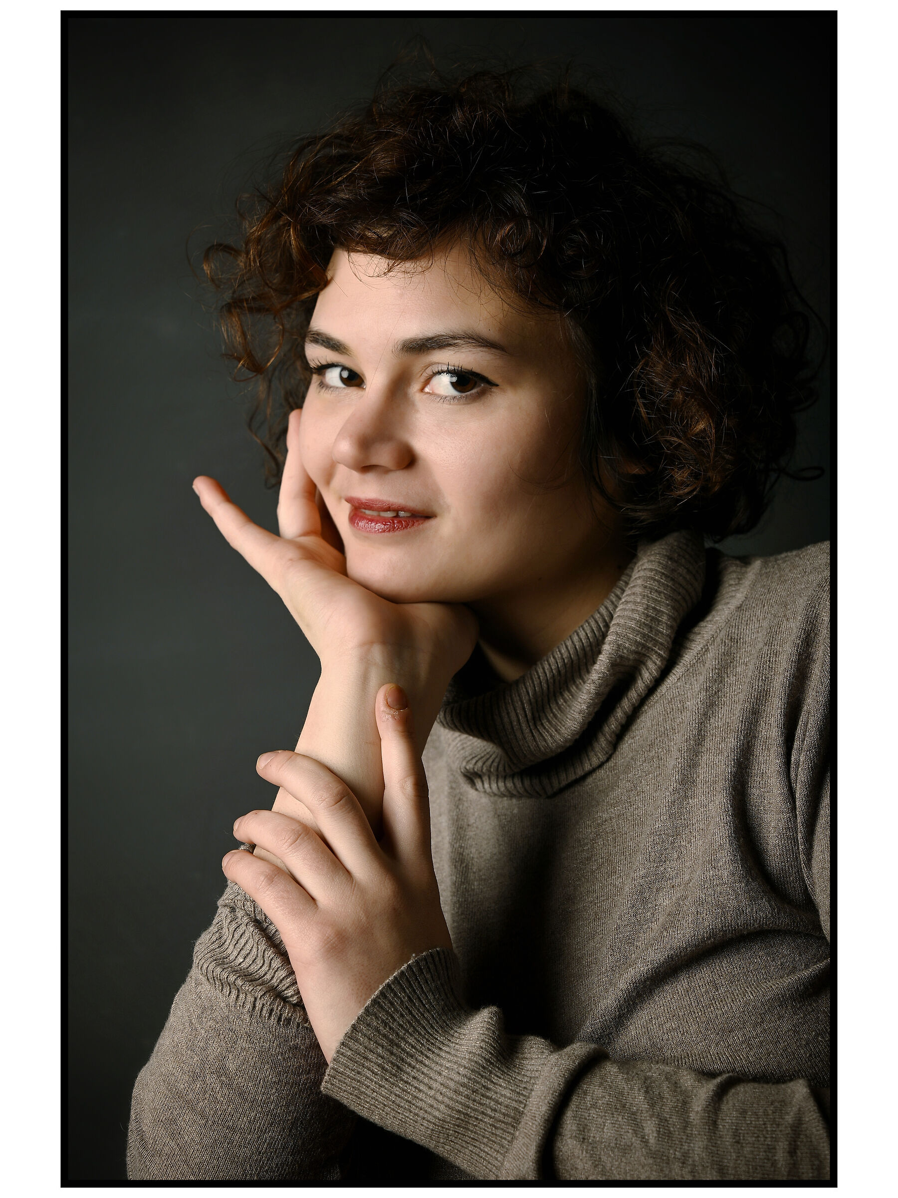 Smile in portrait