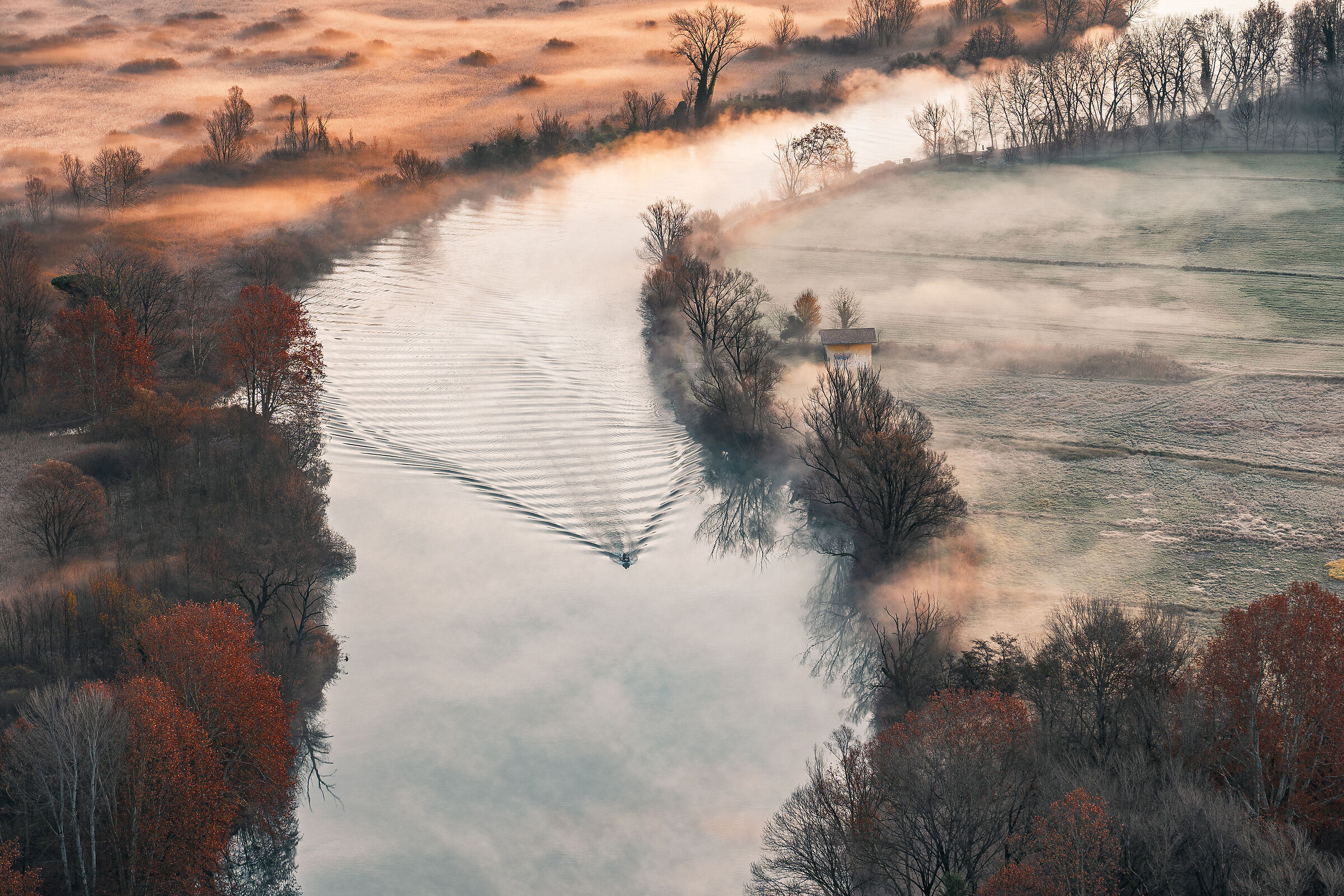 In a river of fog