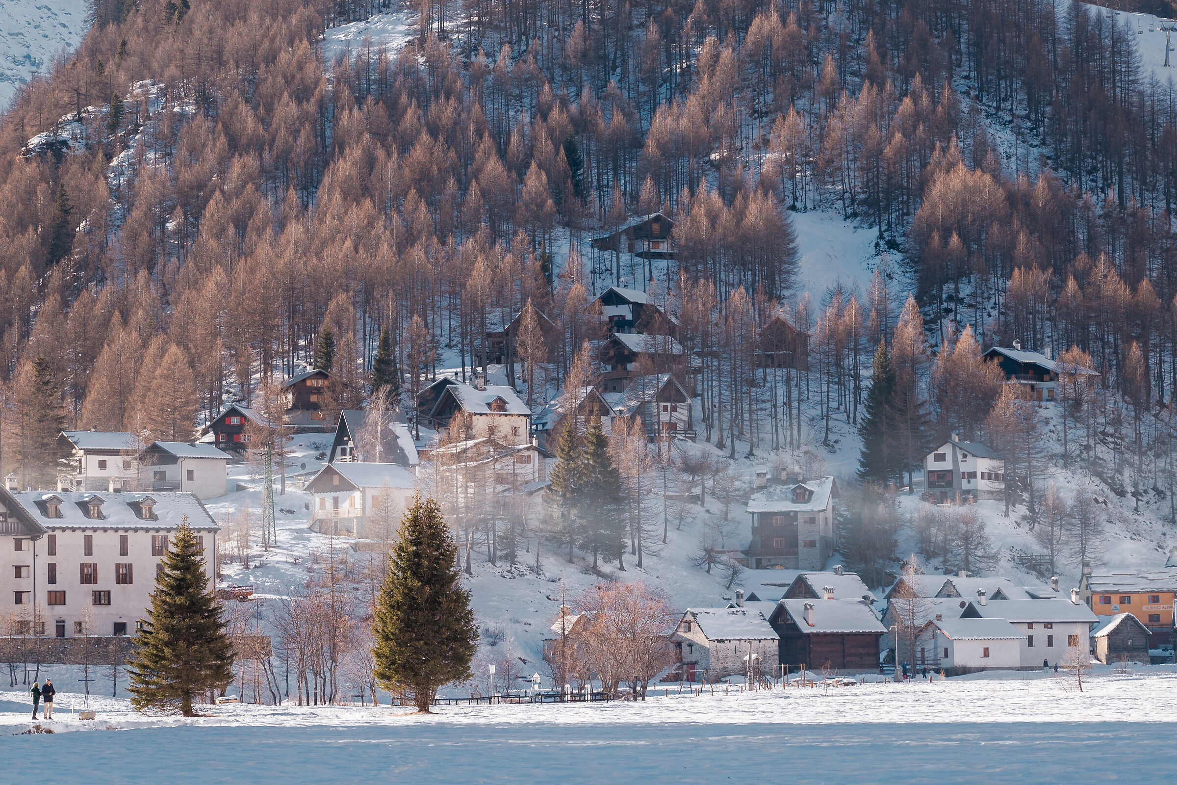 Houses at Alpe Devero