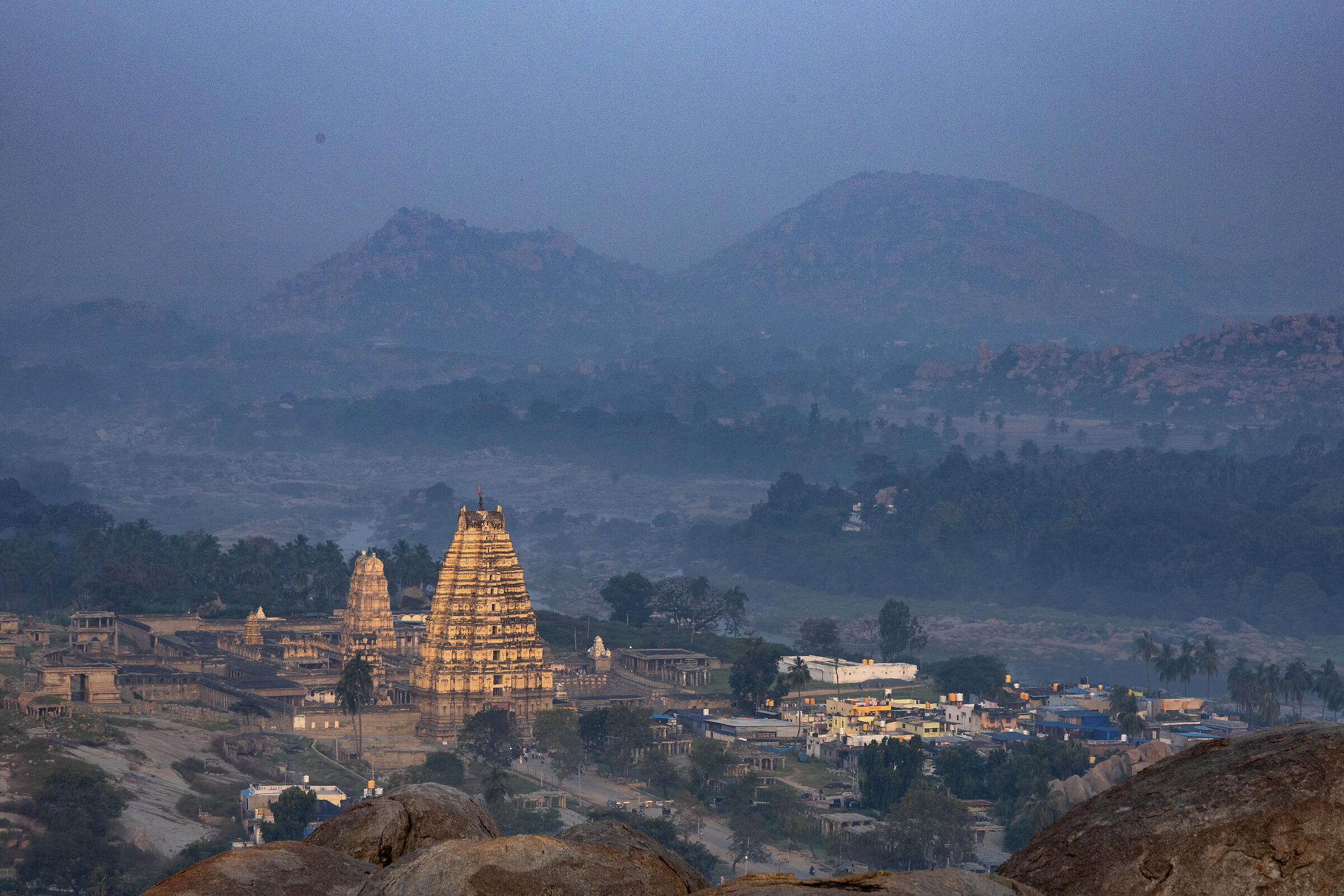 Tempio Virupaksha - Hampi, Karnataka, India