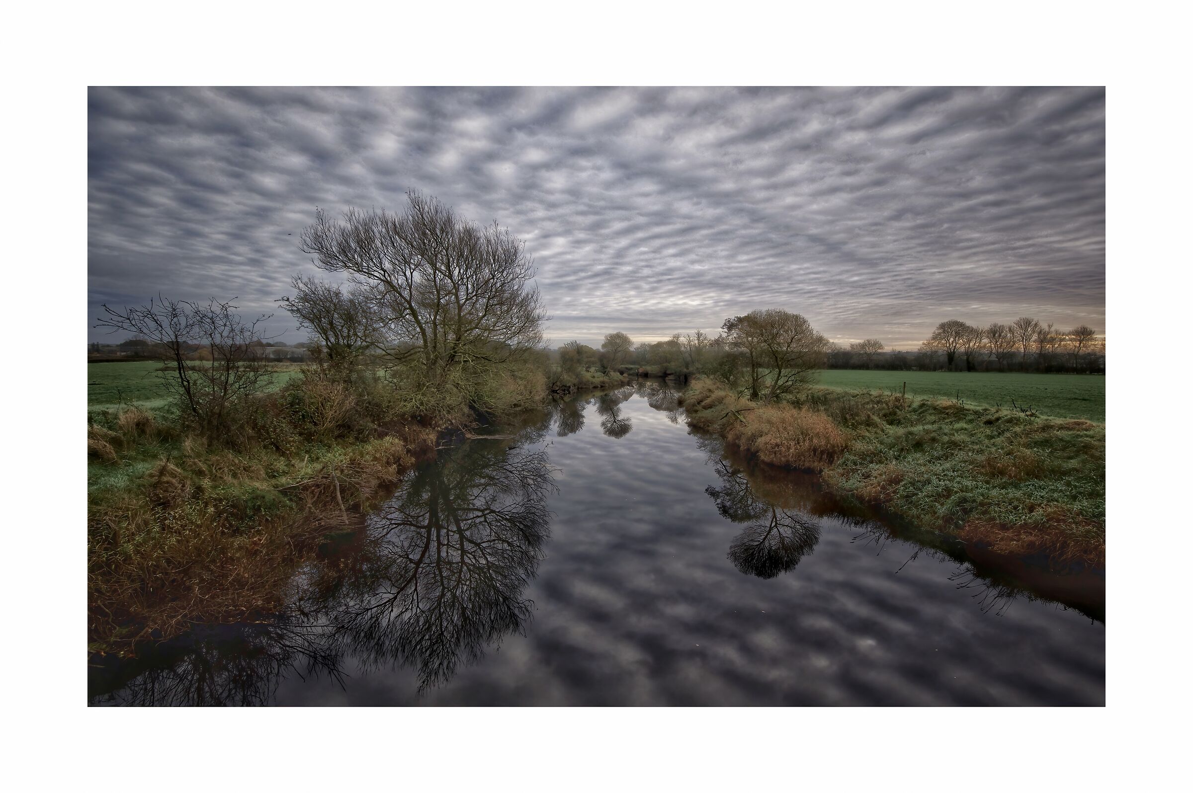 Cielo a spina di pesce, e il suo riflesso! 1