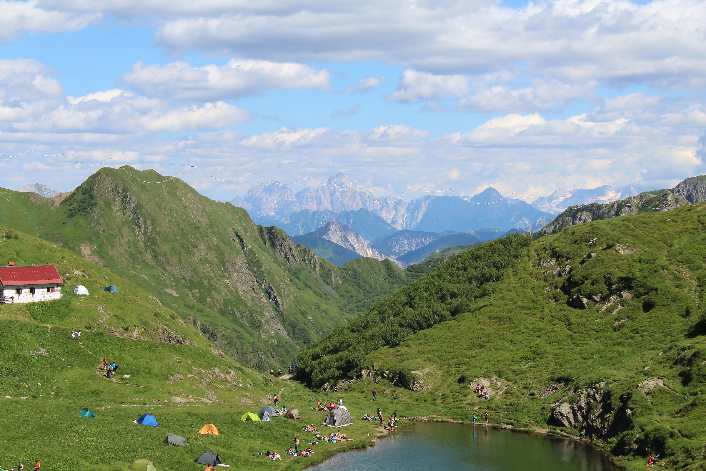 Lake Avostanis, Paluzza - Climbing