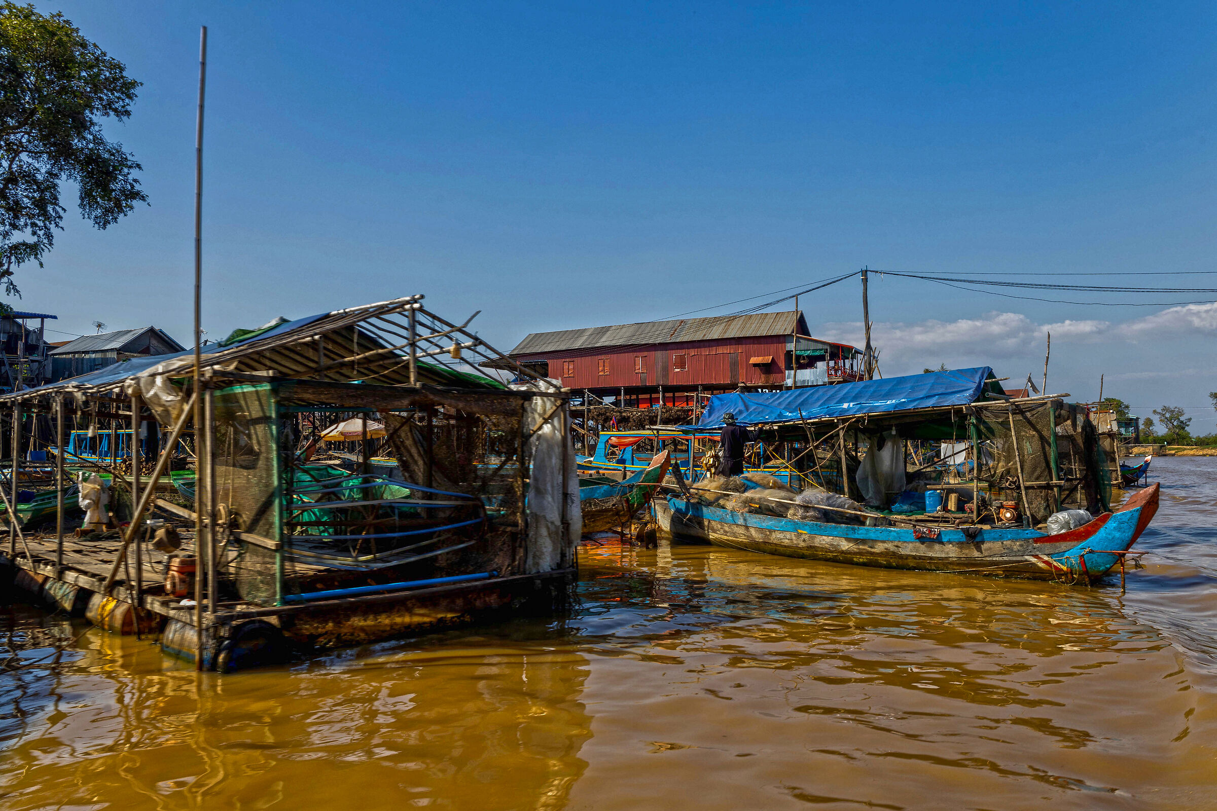 Cambodia Tonle Sap River