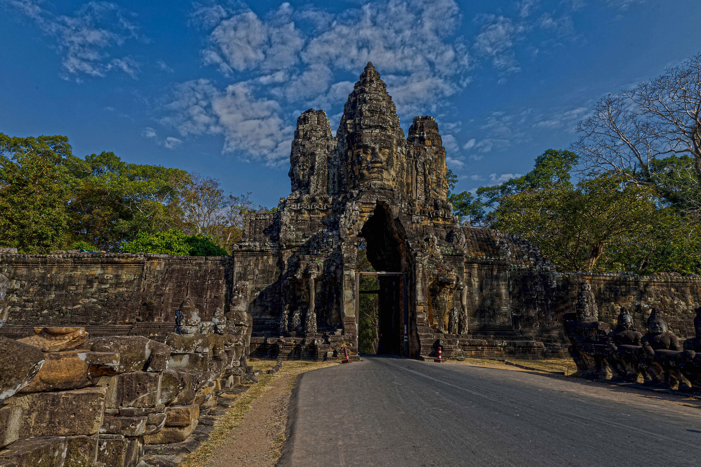 Cambodia AngKor Thom Temple entrance