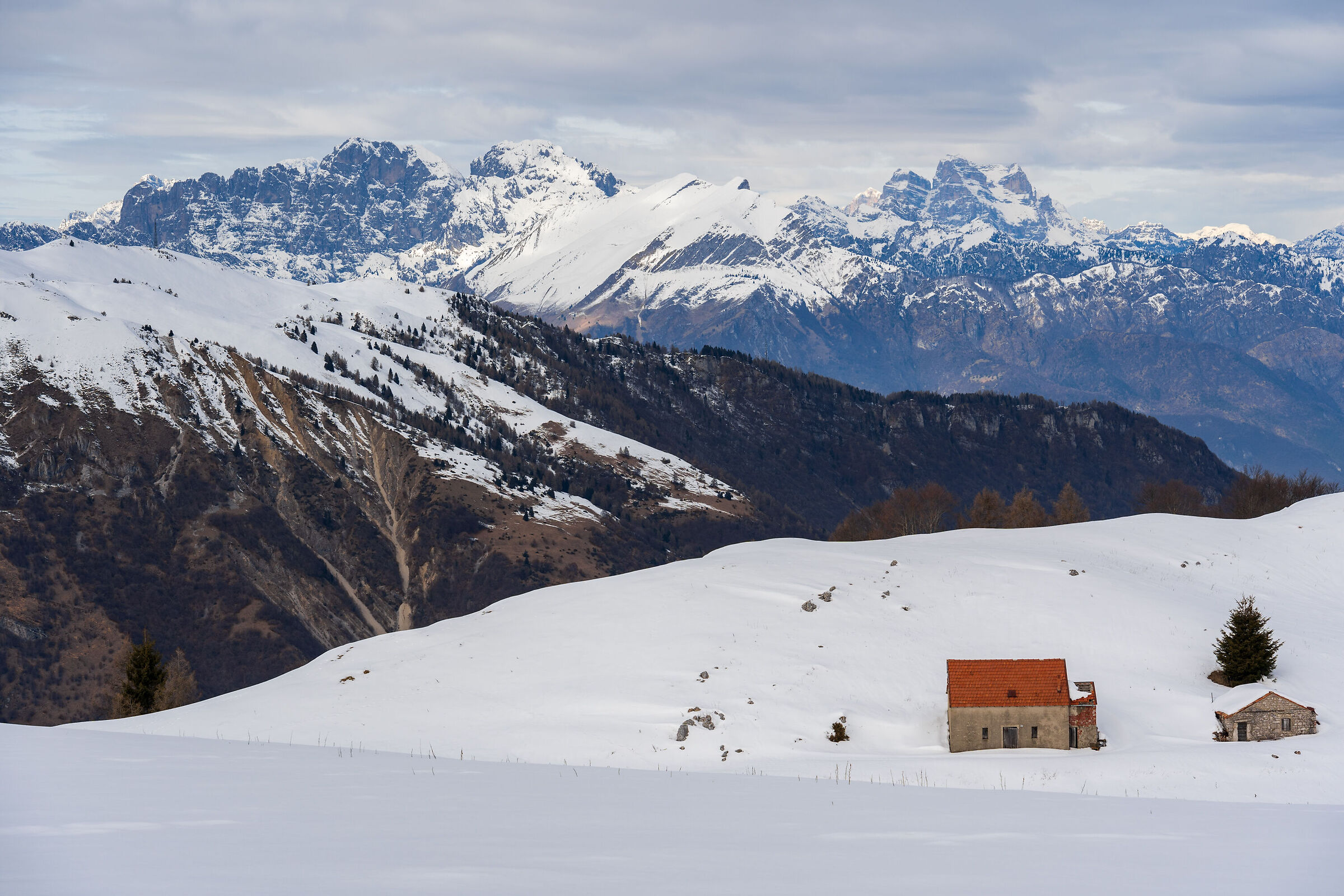 Panorama dal Monte Pizzoc