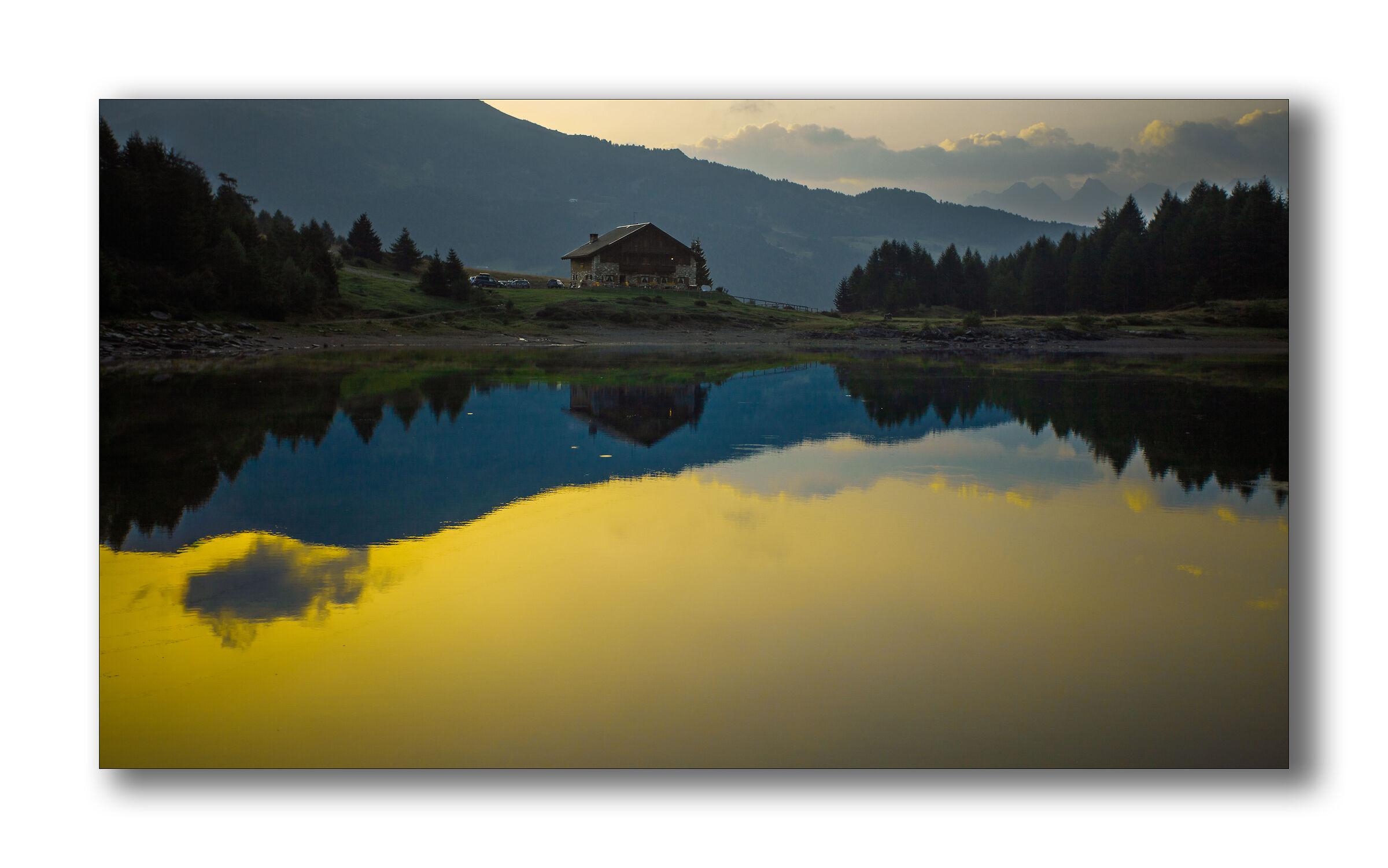 summer souvenir at Lake Mortirolo