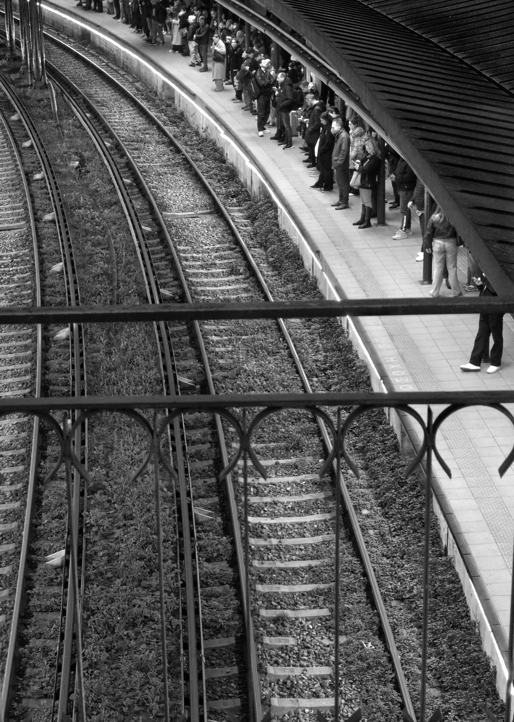 wait- Monastiraki train station