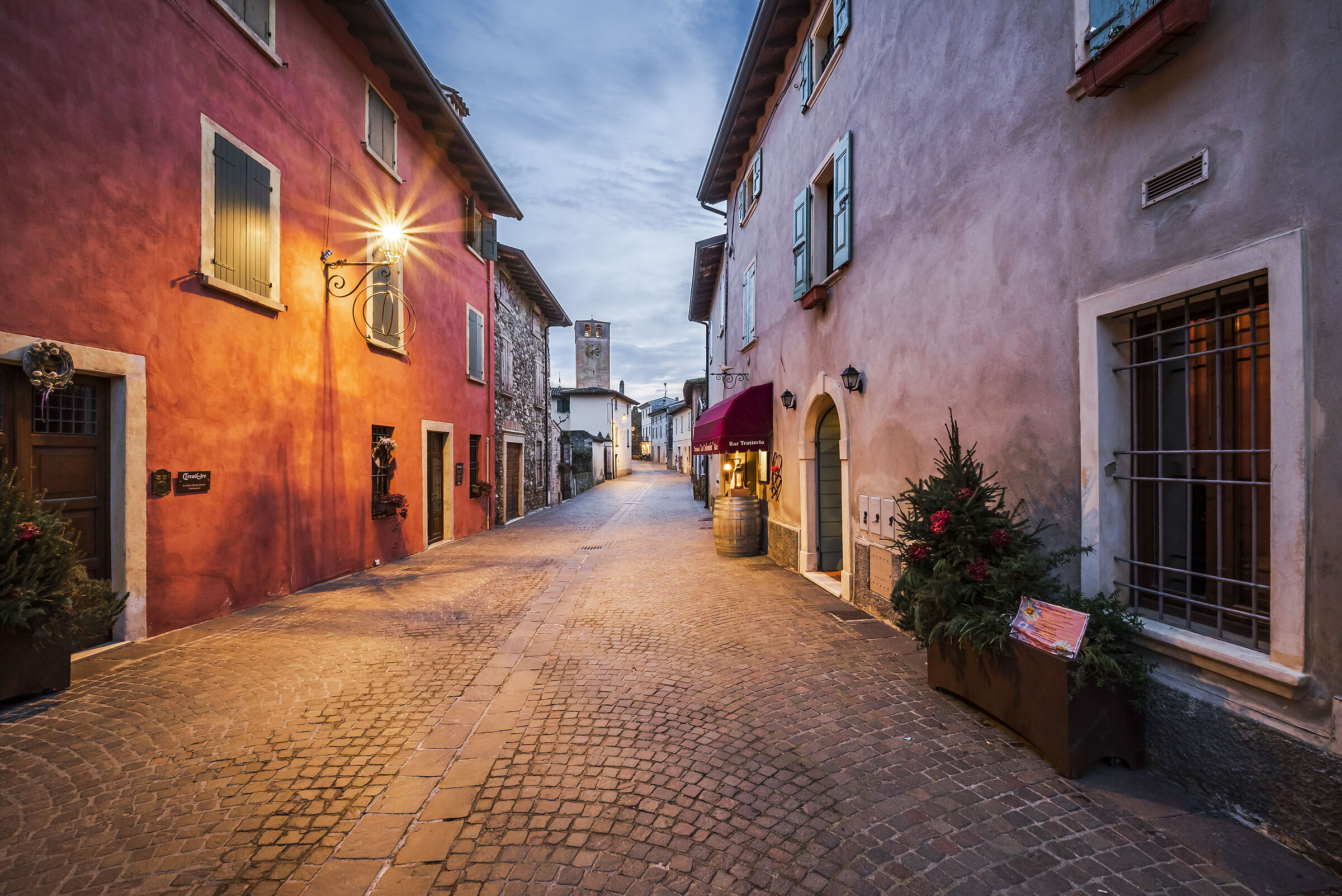 Heading home at dusk