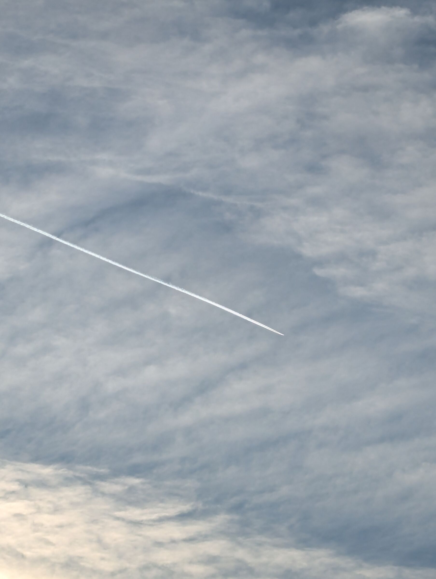 In the restless sky