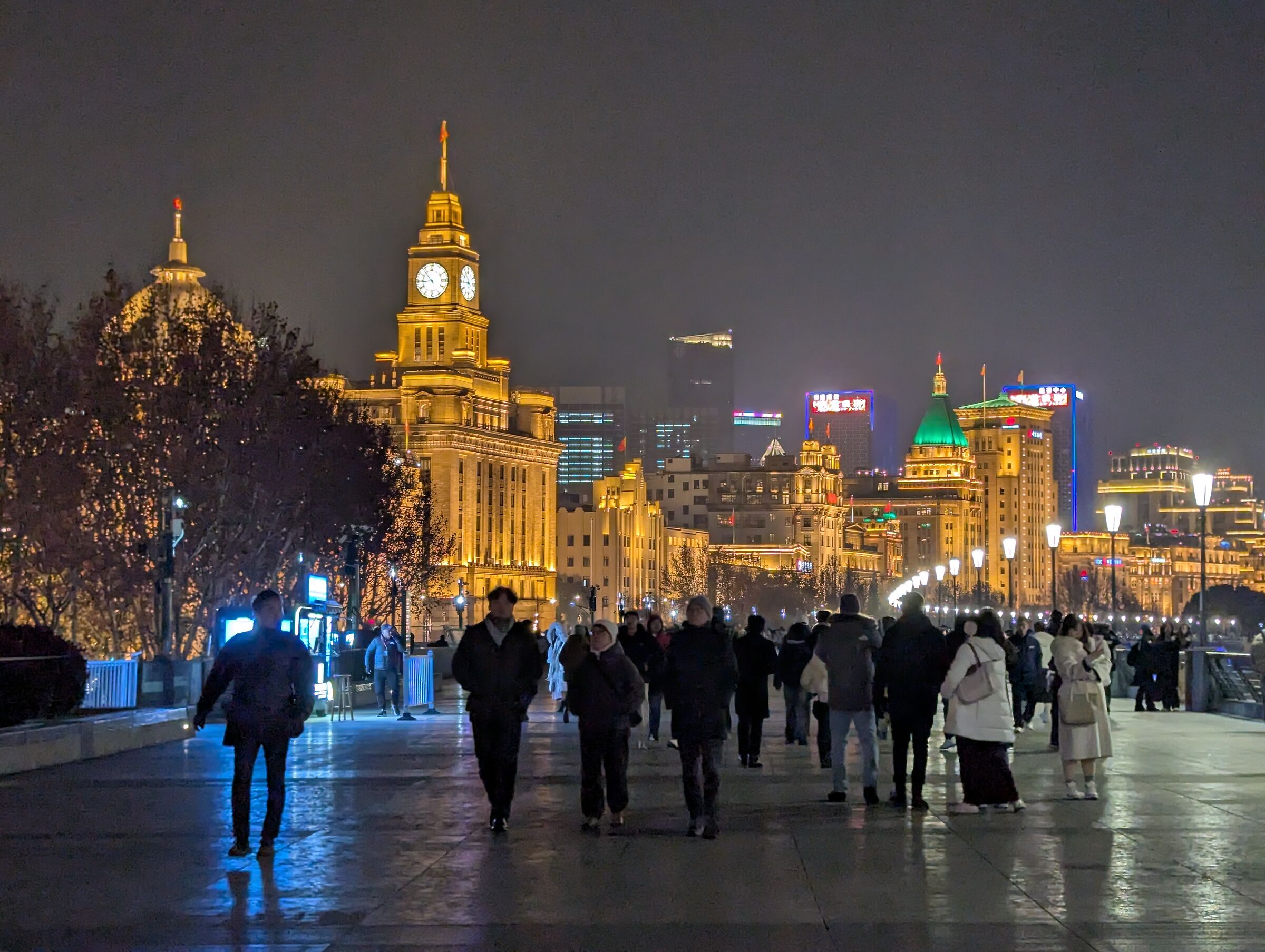 The bund in shanghai