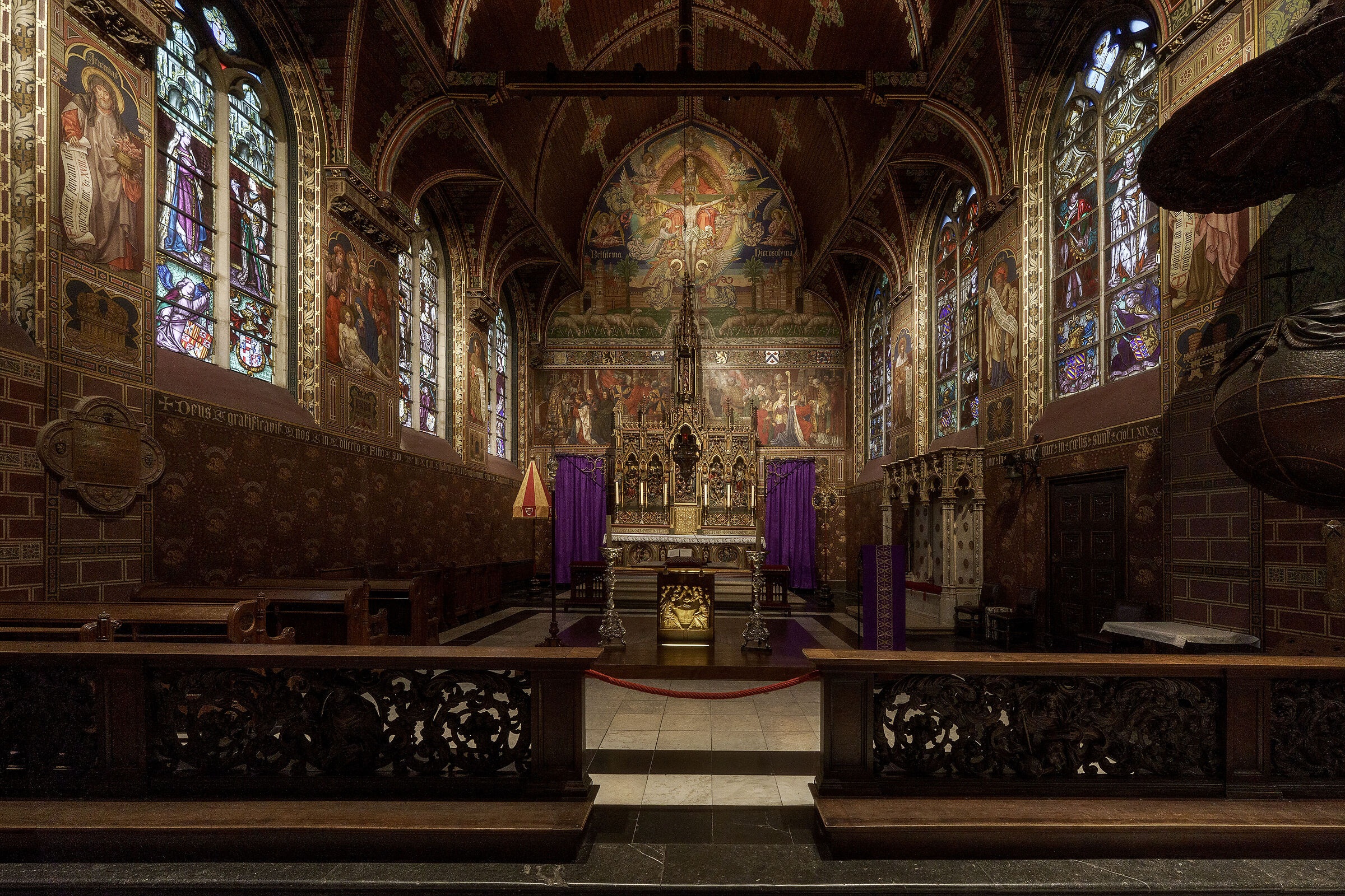 Bruges The Basilica of the Holy Blood.