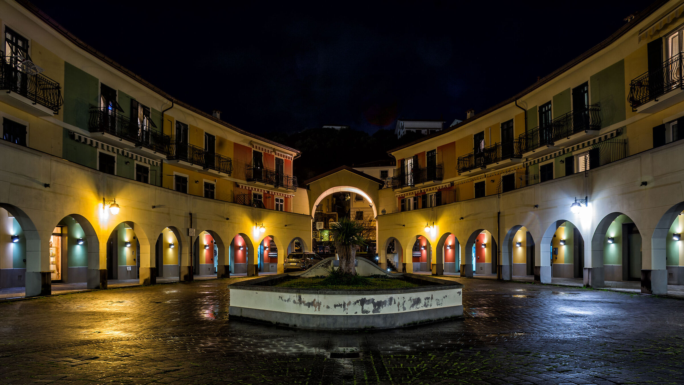 Le case ad anfiteatro di Casarza Ligure