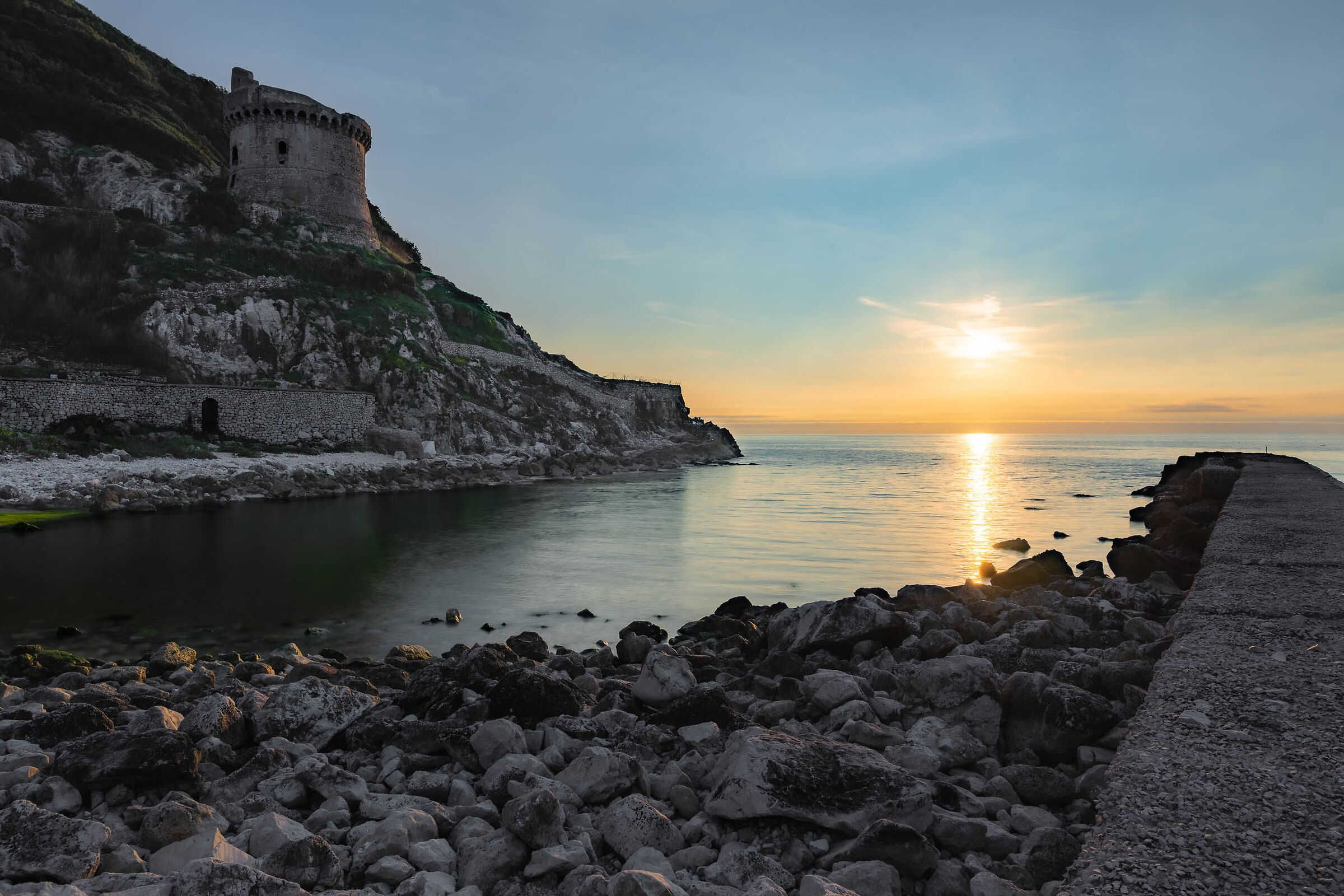 Tramonto a Torre Paola