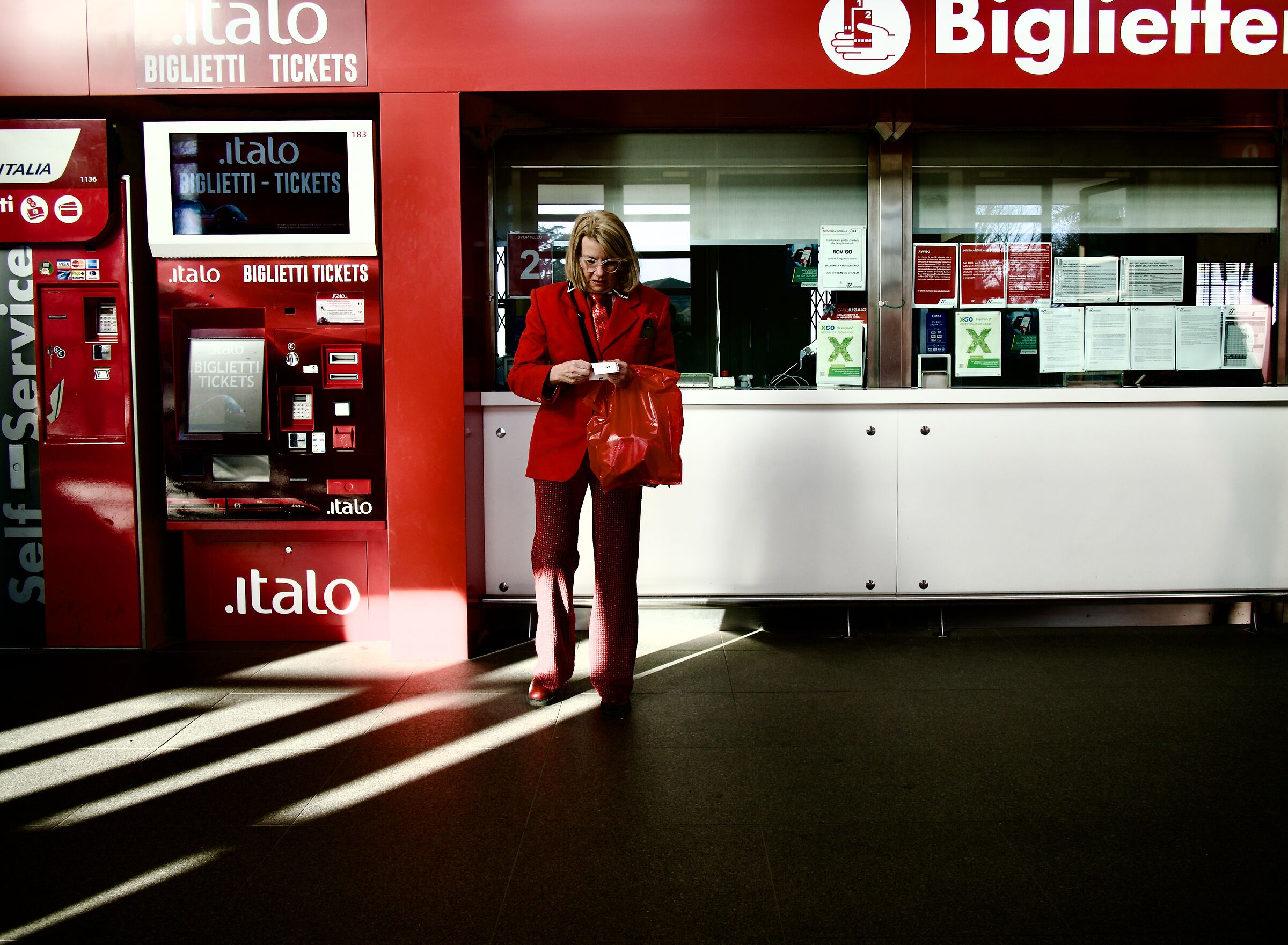 The Lady in Red