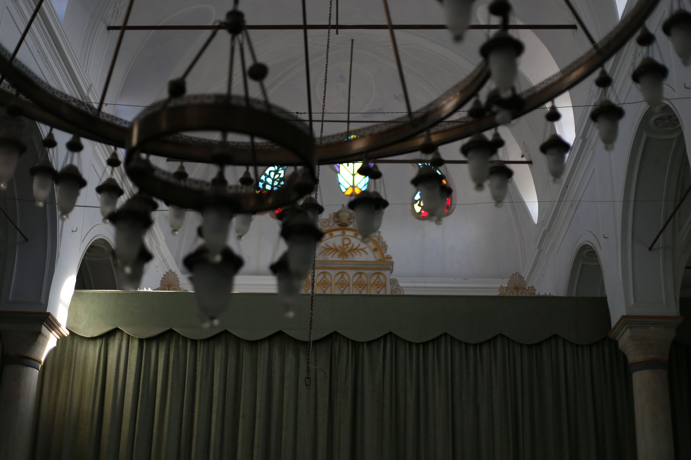 Inside the mosque or the church?