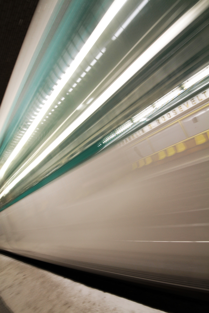 riflessi in movimento