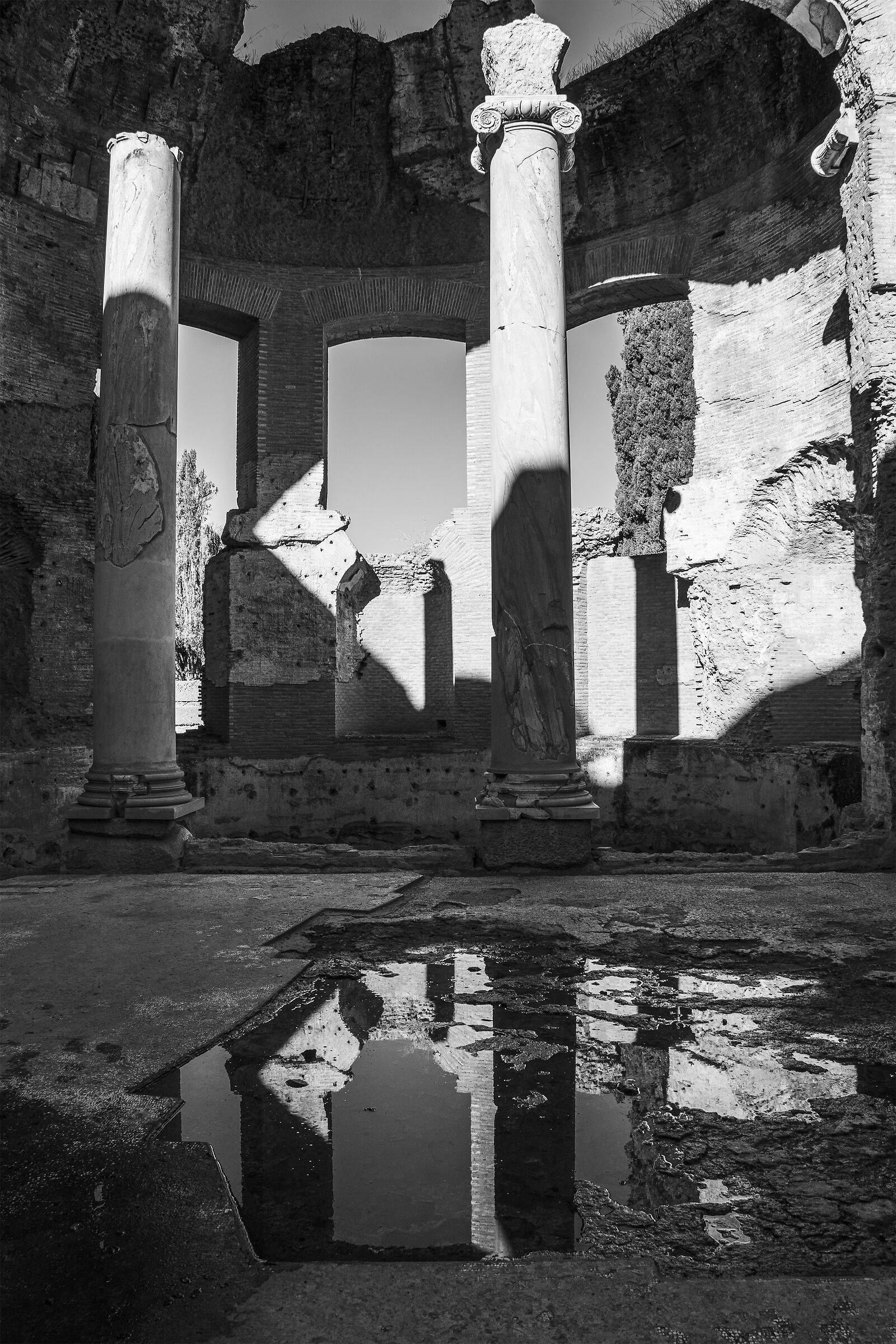 View of Hadrian's Villa.