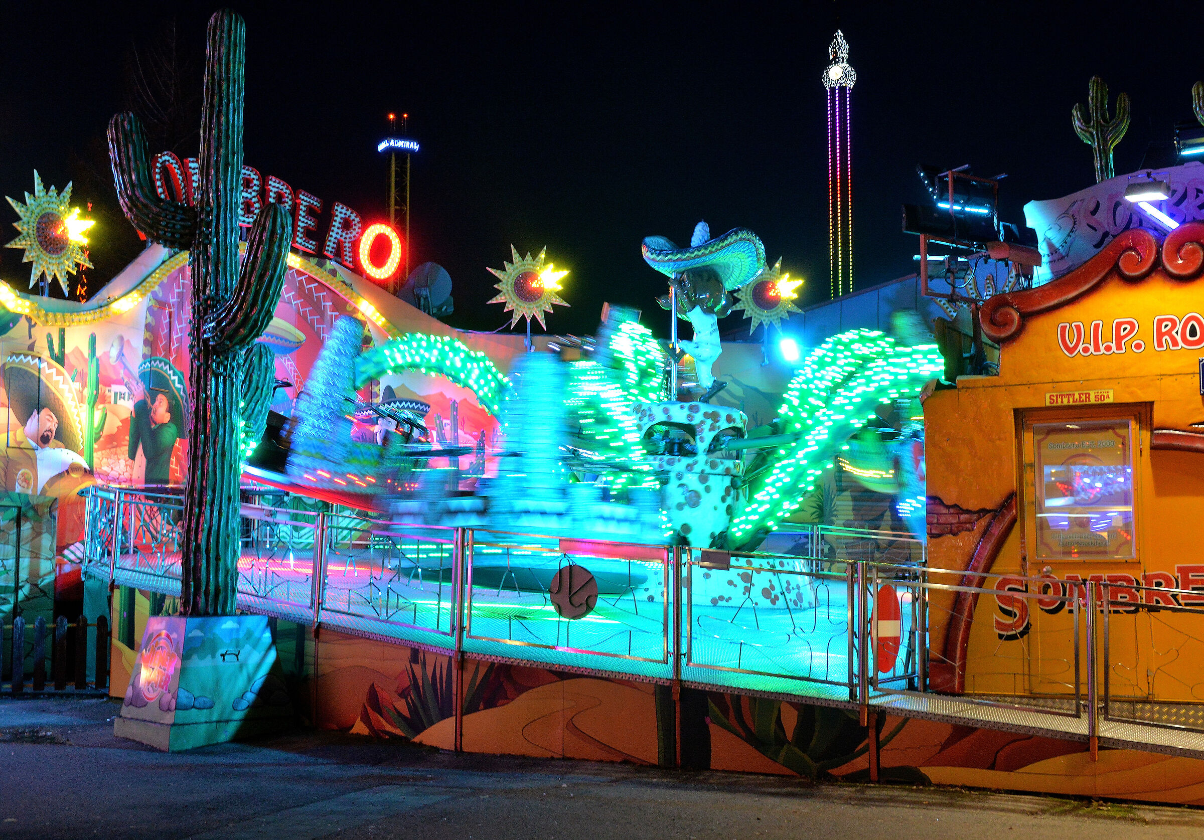 The merry-go-round turns