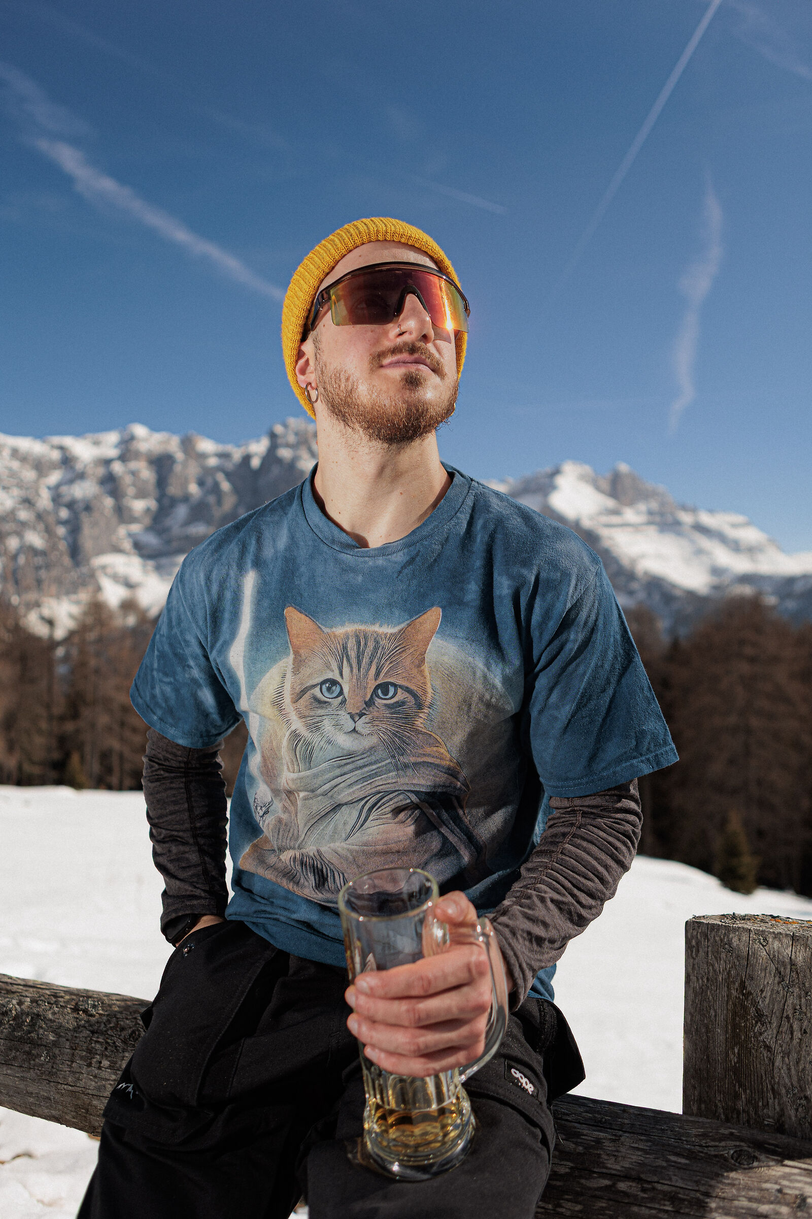 Snowshoeing to Malga Vigo