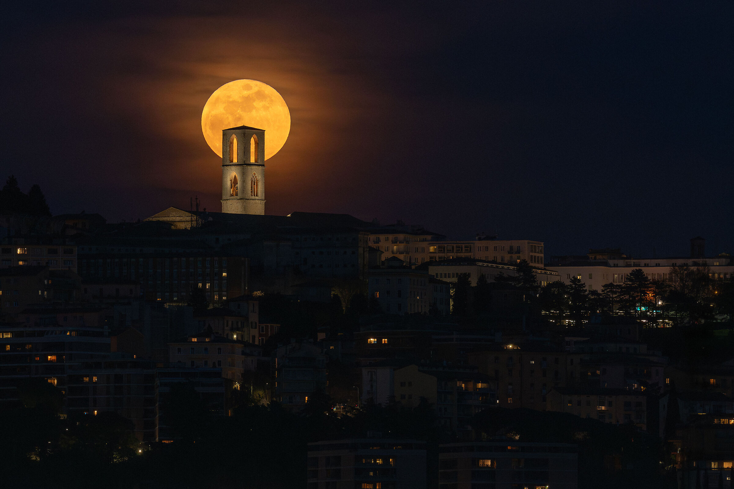 Alba lunare - San Domenico (Pg)