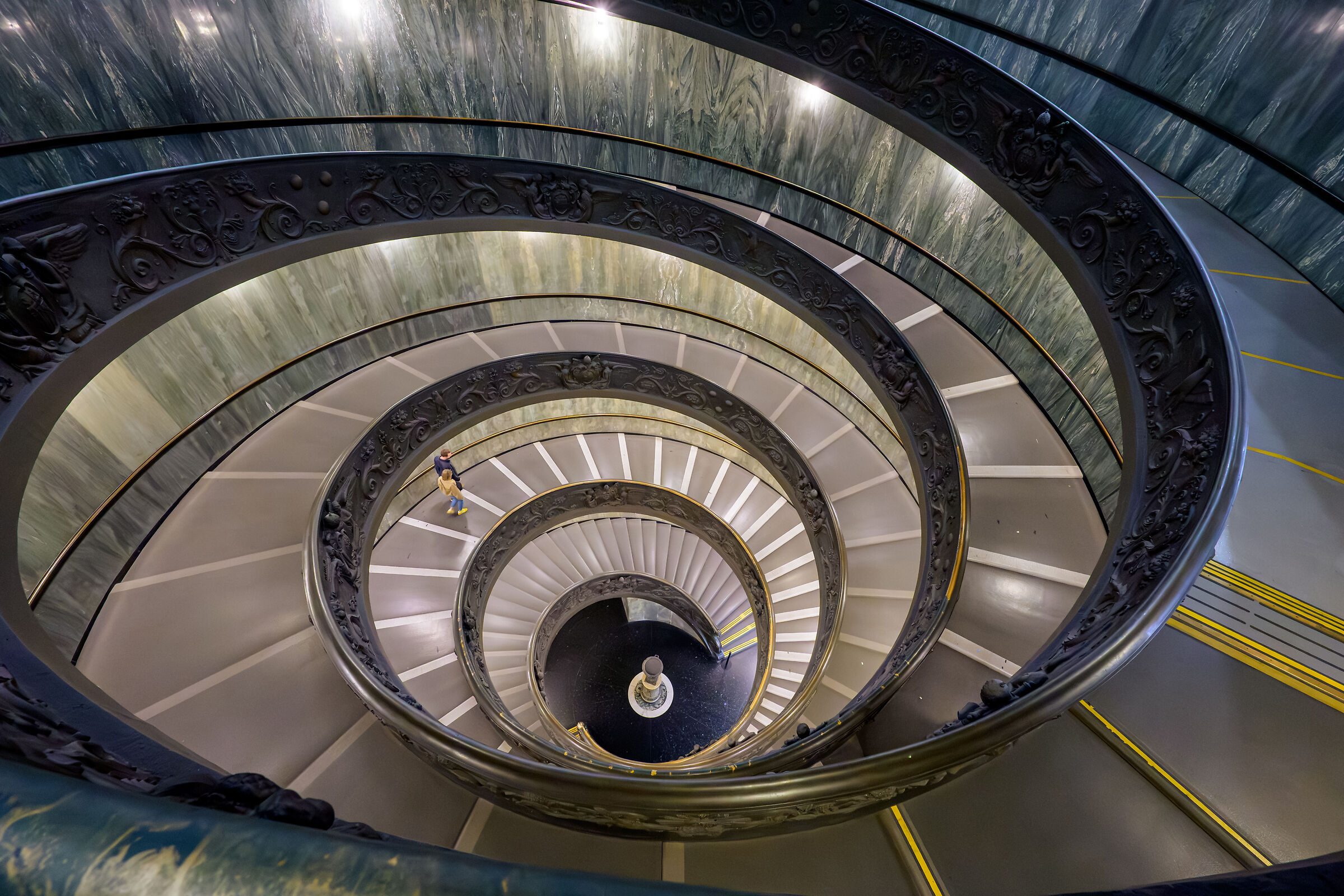 Scalinata musei vaticani