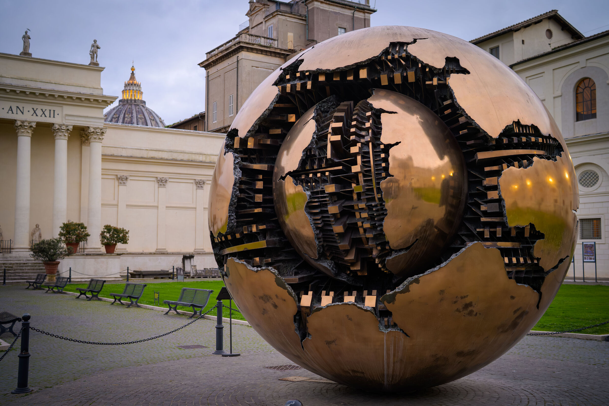 Giardino musei vaticani