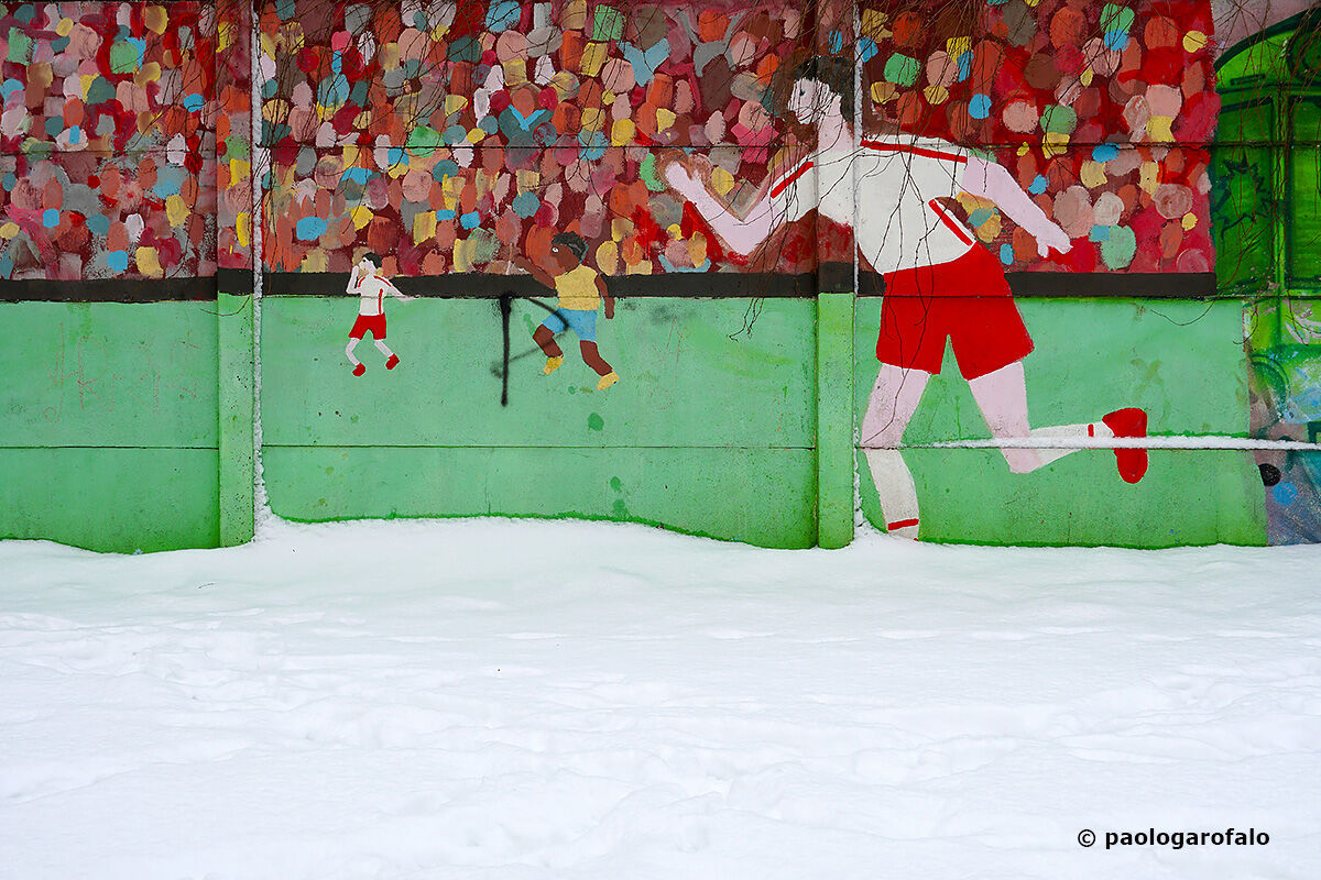 The football lever of the class of '56