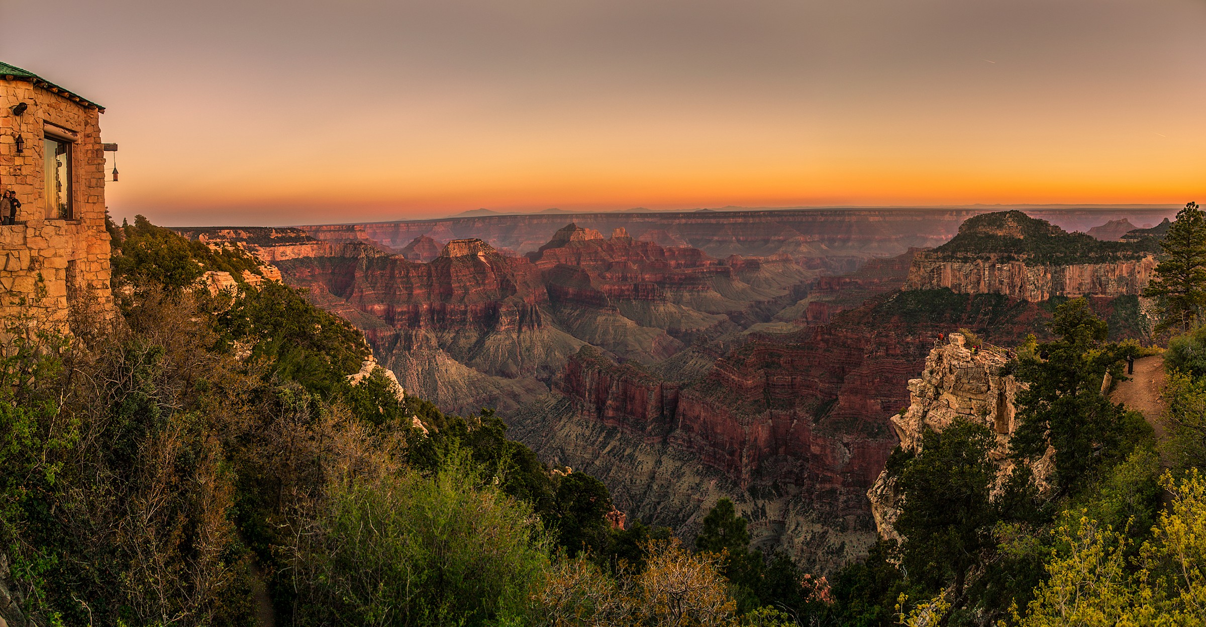 The Grand Canyon, sunset